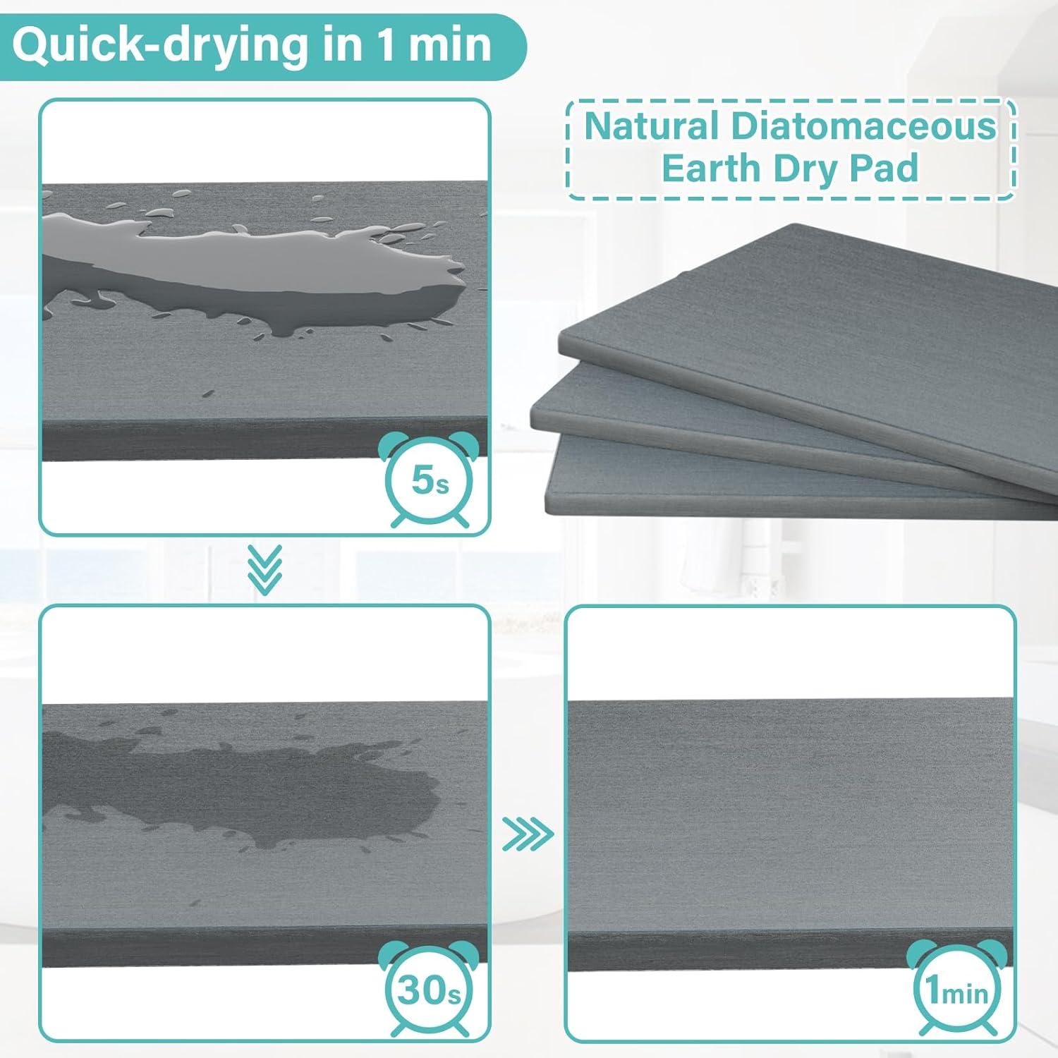 Organizador de Baño OVICAR con 7 Compartimentos Negro