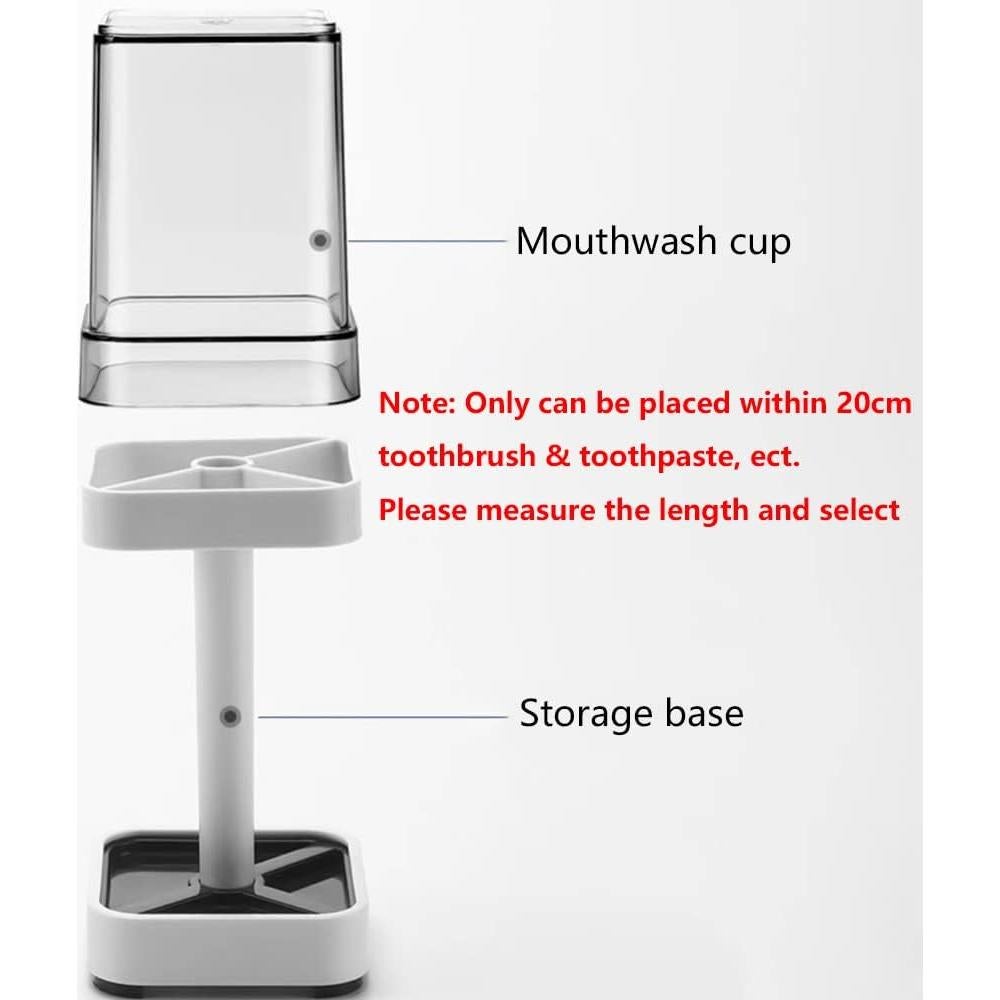 Soporte para Cepillos de Dientes Sexoxo con Taza 3 Ranuras