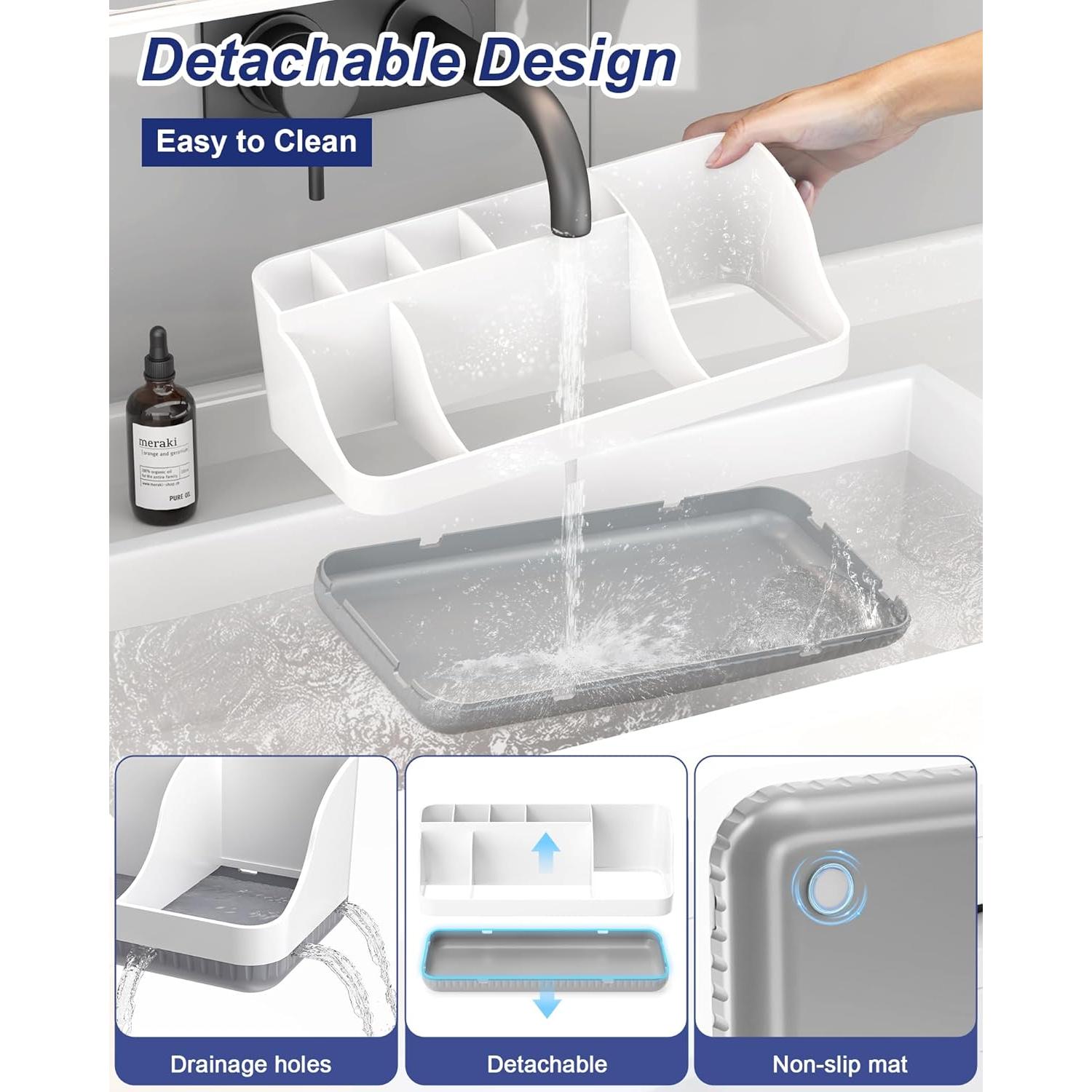 Soporte para cepillos de dientes Homtalker 7 compartimentos