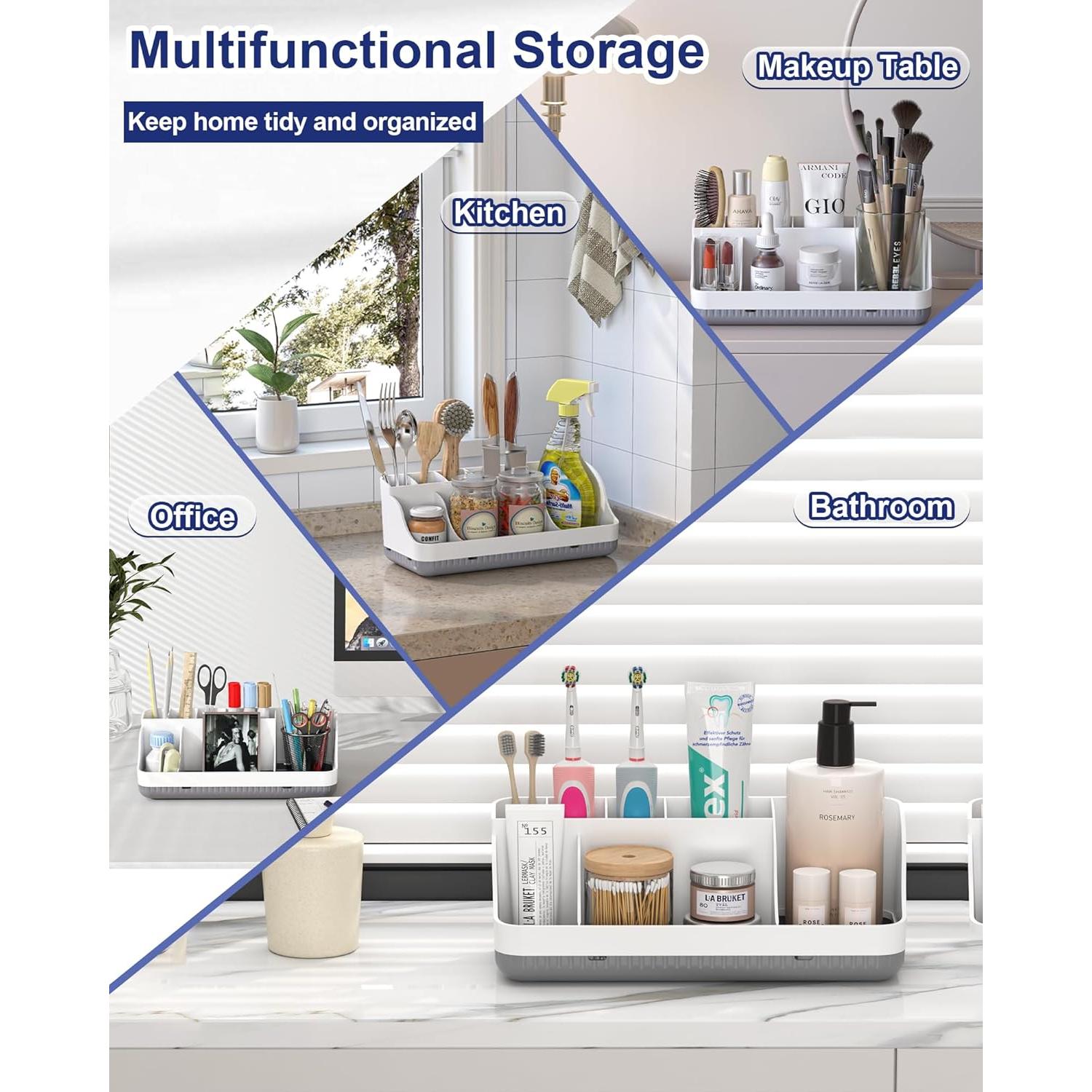 Soporte para cepillos de dientes Homtalker 7 compartimentos