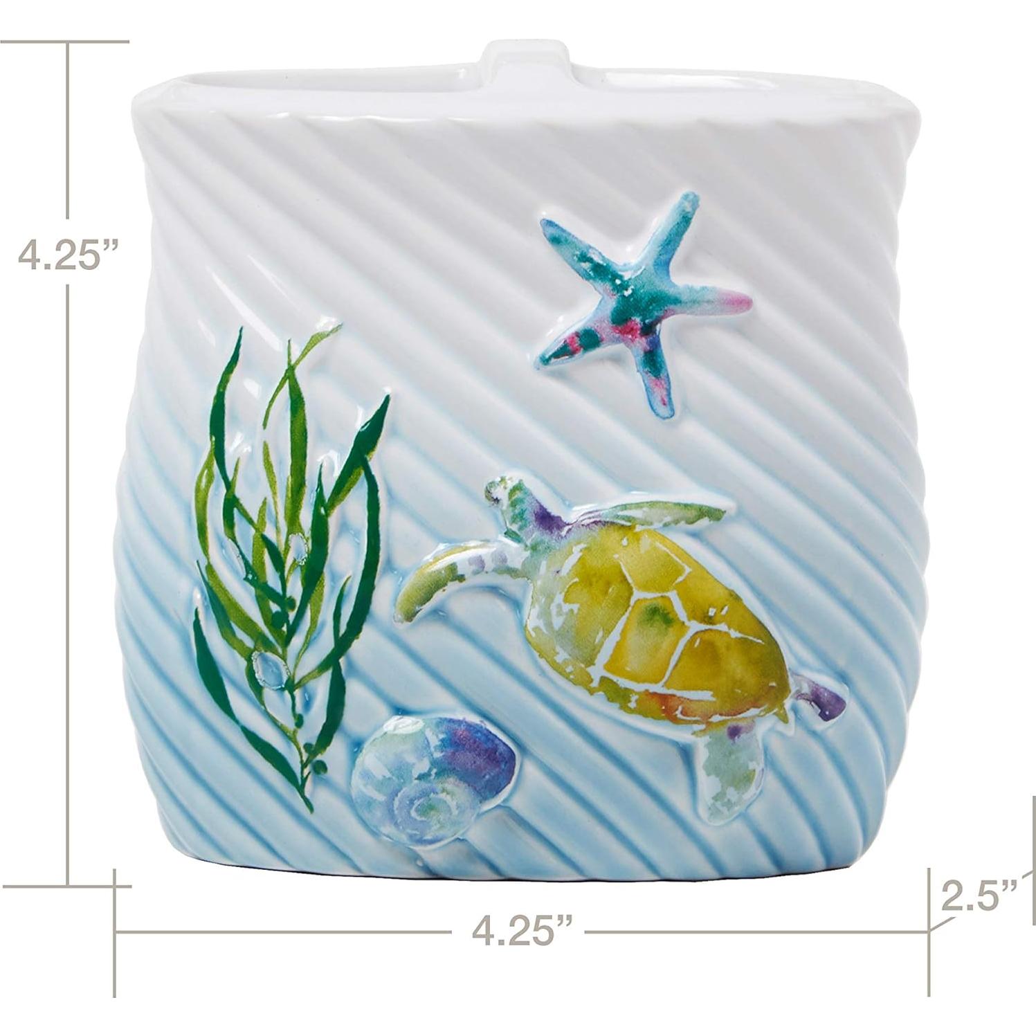 Soporte para Cepillos de Dientes SKL Home Watercolor Ocean