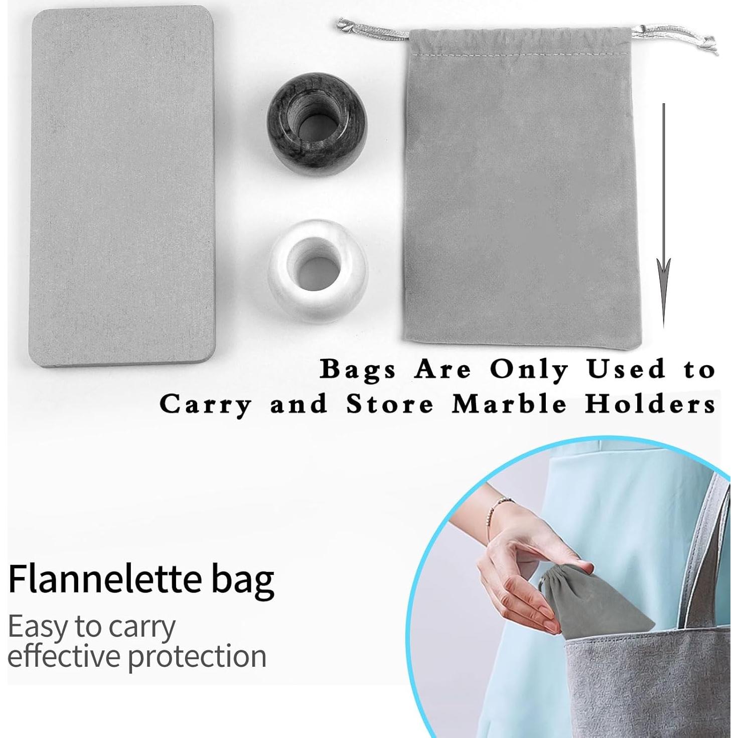 Soporte para Cepillo de Dientes de Mármol CM Chic Monday