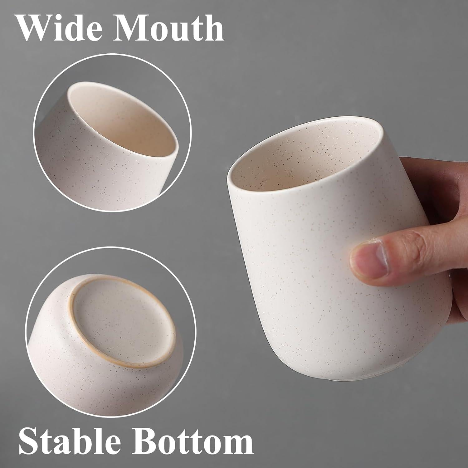 Soporte de Cepillo de Dientes Cerámica Eyrozia Beige Mate