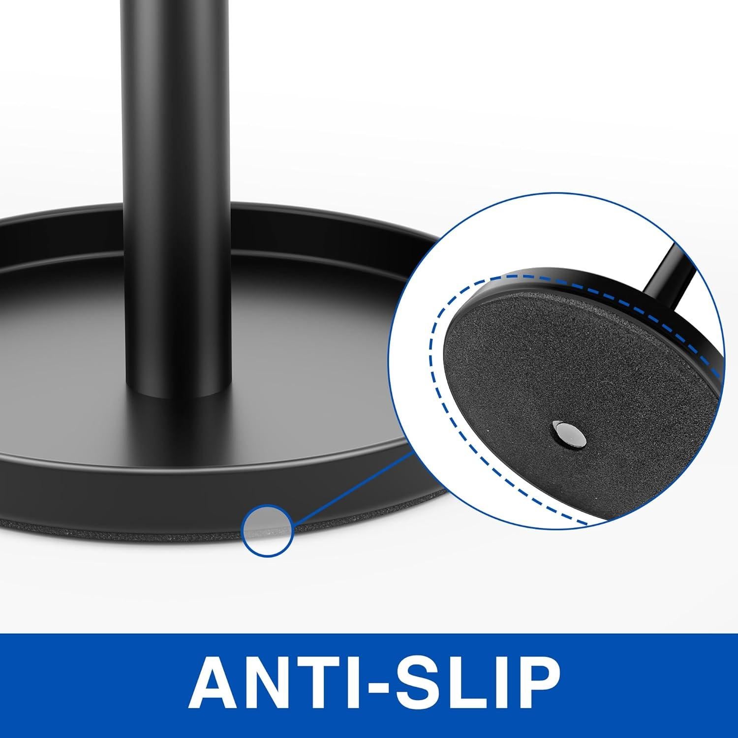 Soporte para Cepillos de Dientes Songsoso Acero Inoxidable Negro