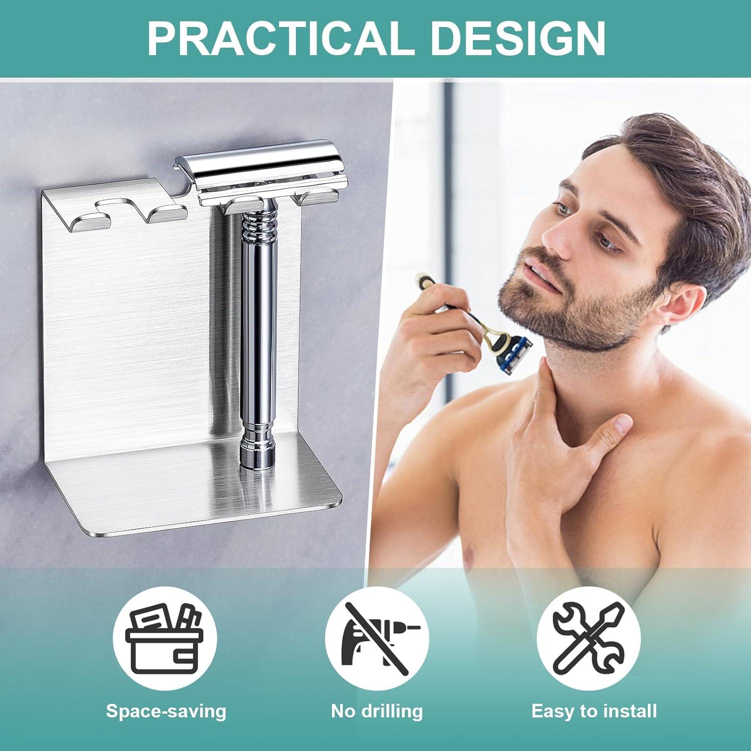 Soporte para Cepillo de Dientes Eléctrico WAYASI Acero Inoxidable