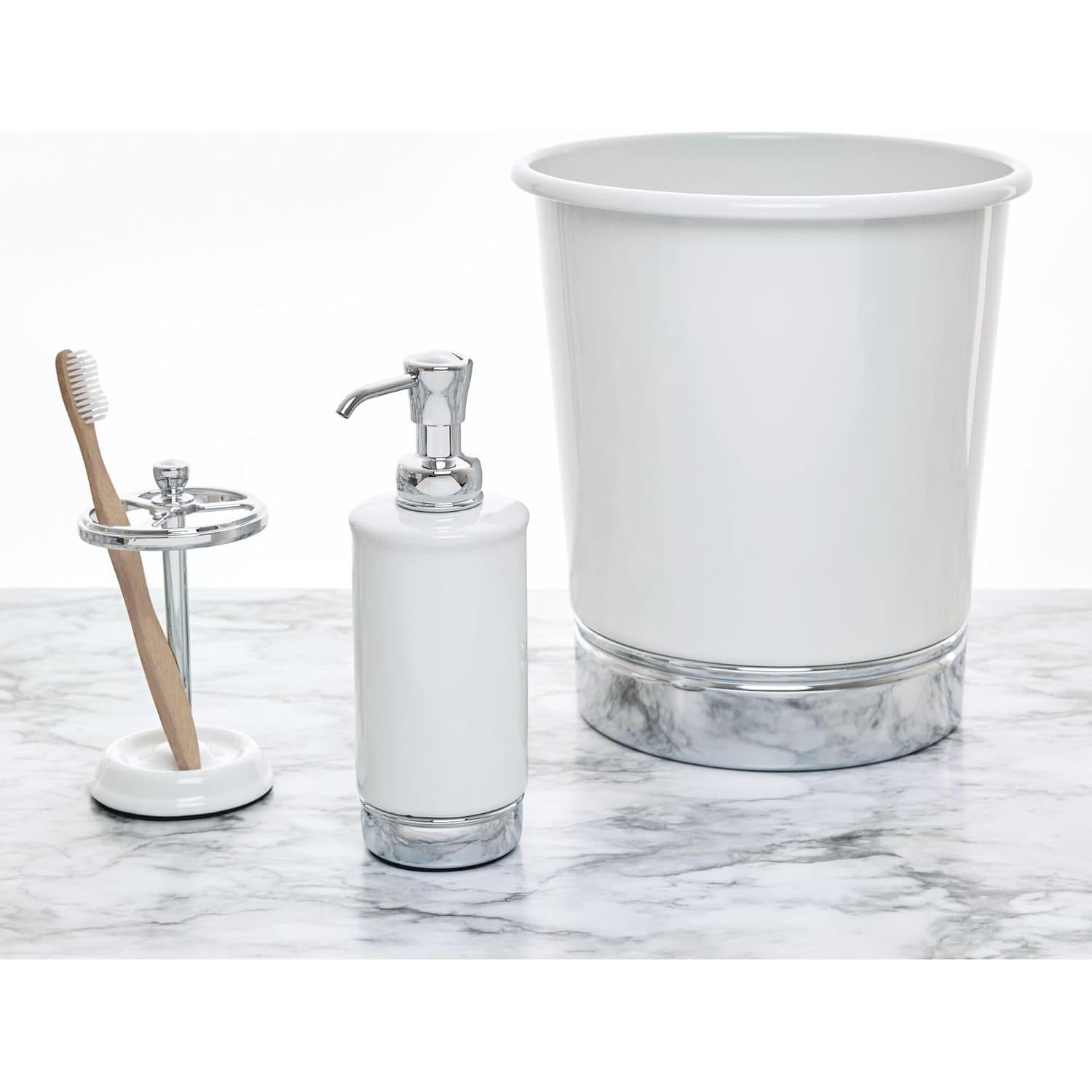 Organizador de Cepillos de Dientes iDesign York 3 Secciones