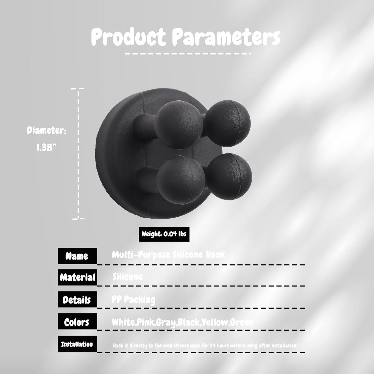 Soportes de Cepillos de Dientes Silicona BAMXSXBO 8 Pcs
