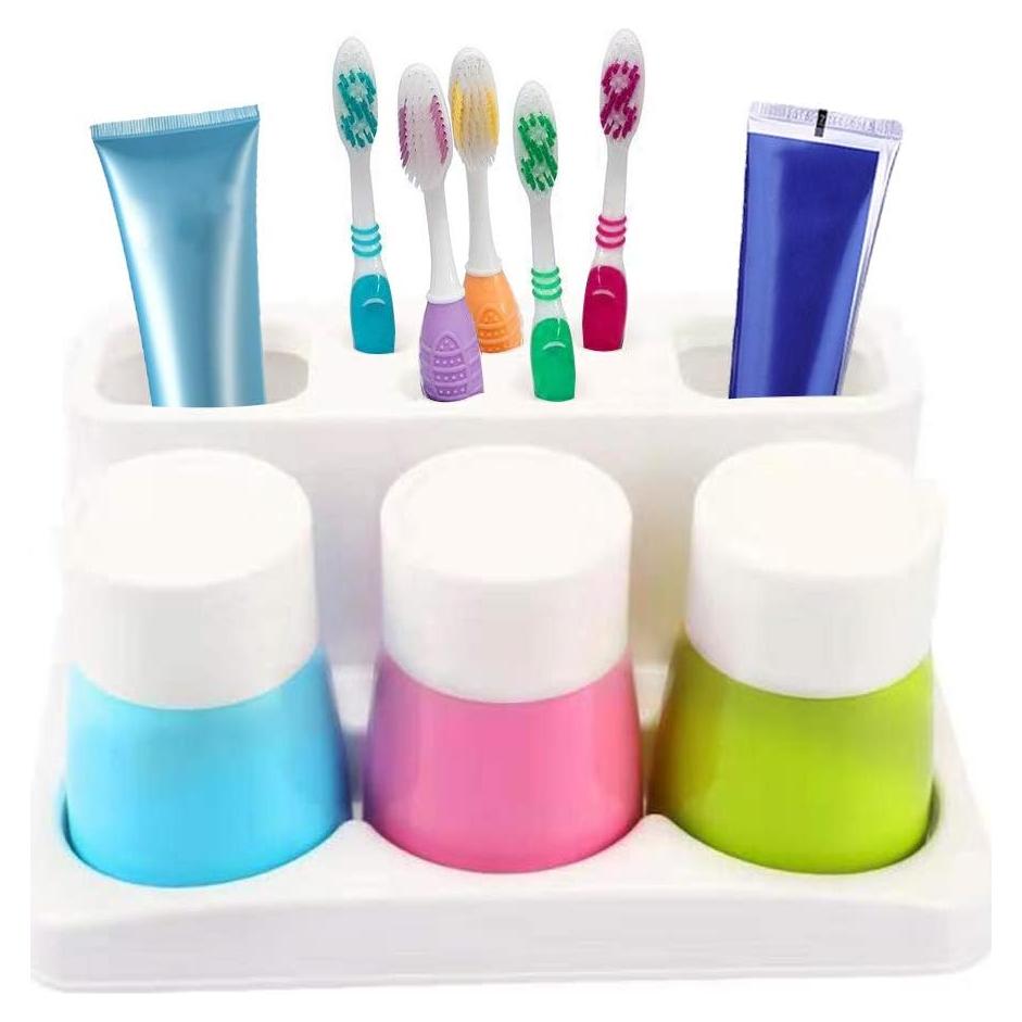 Soporte Organizador de Cepillos y Pasta de Dientes EnjoyPro