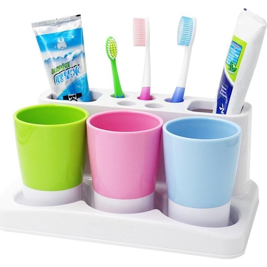 Soporte Organizador de Cepillos y Pasta de Dientes EnjoyPro