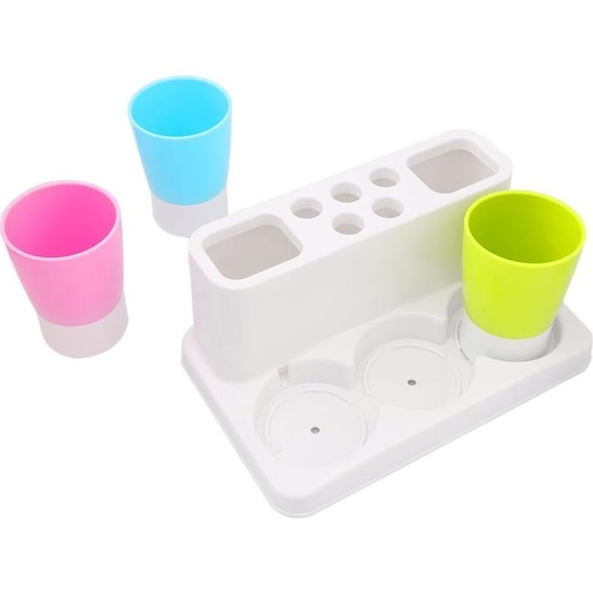 Soporte Organizador de Cepillos y Pasta de Dientes EnjoyPro