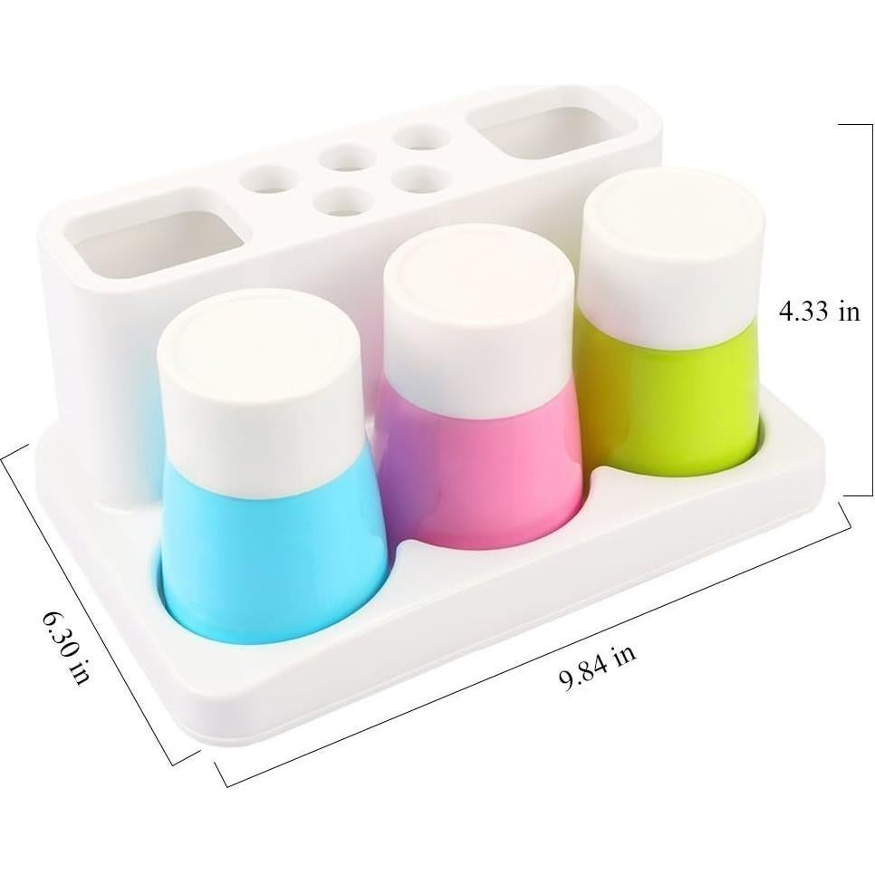 Soporte Organizador de Cepillos y Pasta de Dientes EnjoyPro