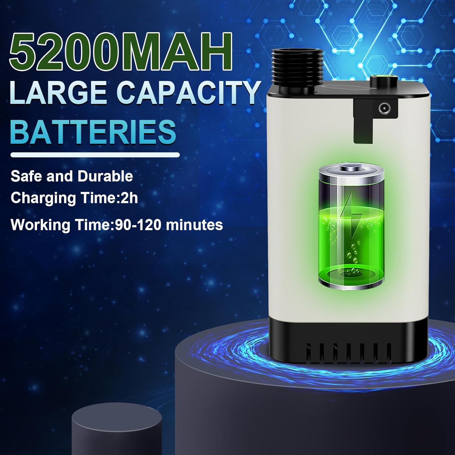 Ducha Portátil Srygery YY-SS001 para Camping 5200mAh