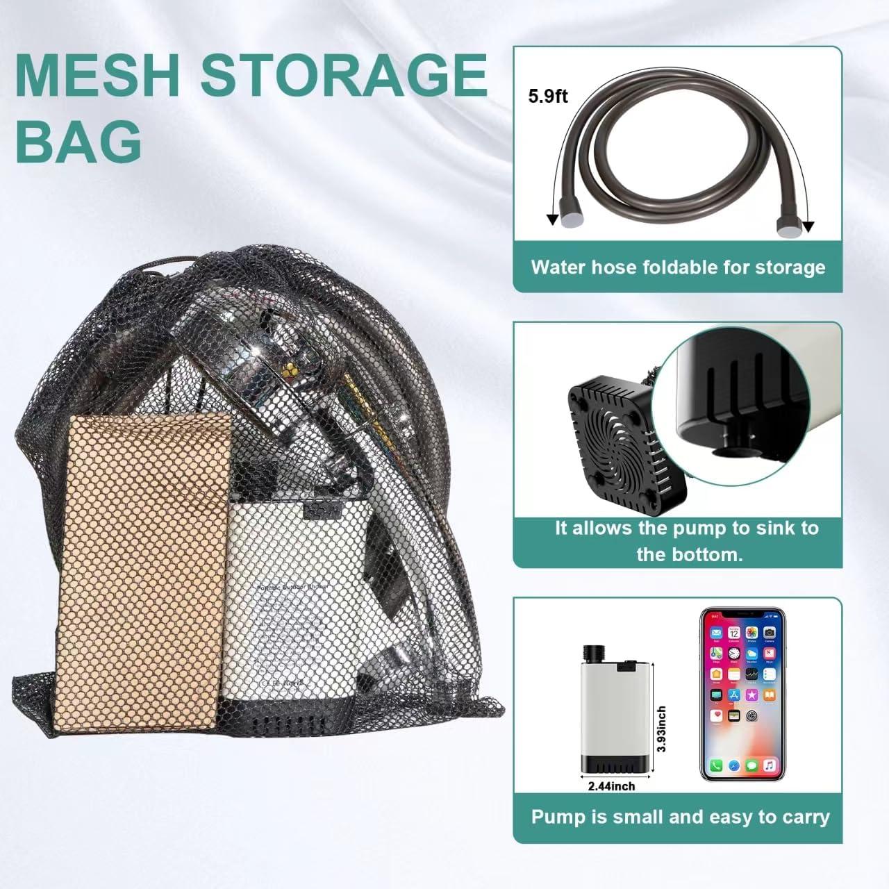 Ducha Portátil Srygery YY-SS001 para Camping 5200mAh