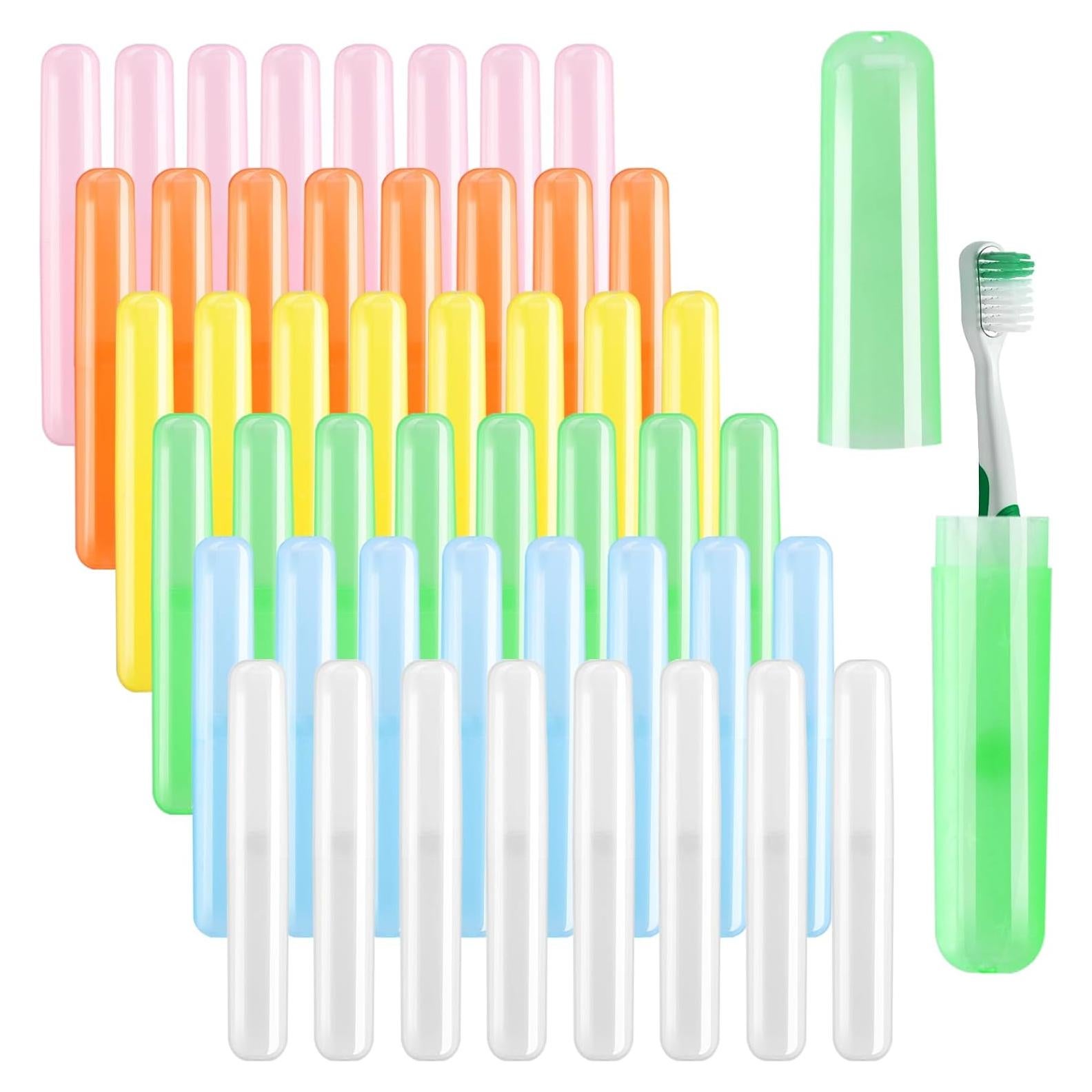 Estuche de Viaje para Cepillos de Dientes HOFASON 48PCS