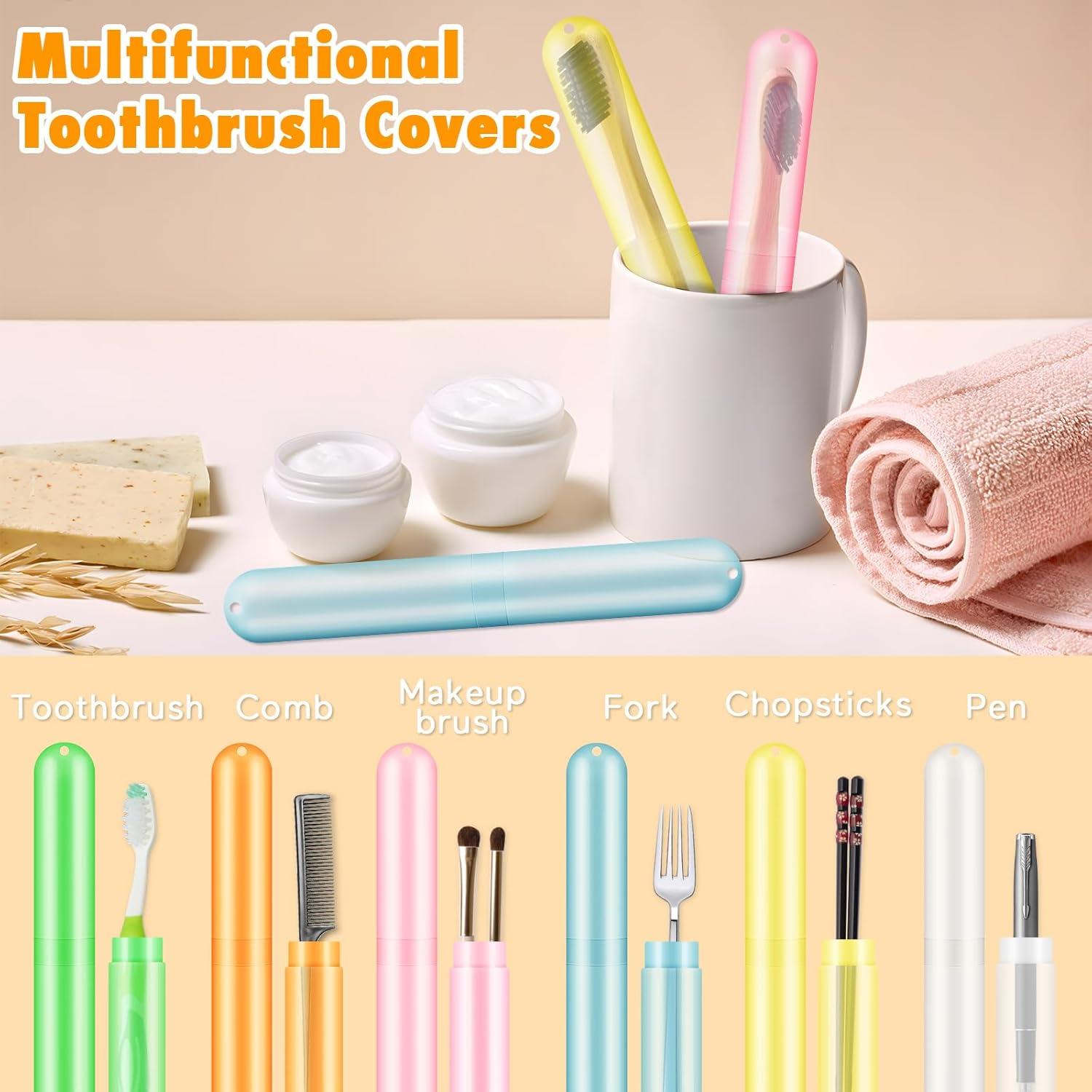 Estuche de Viaje para Cepillos de Dientes HOFASON 48PCS