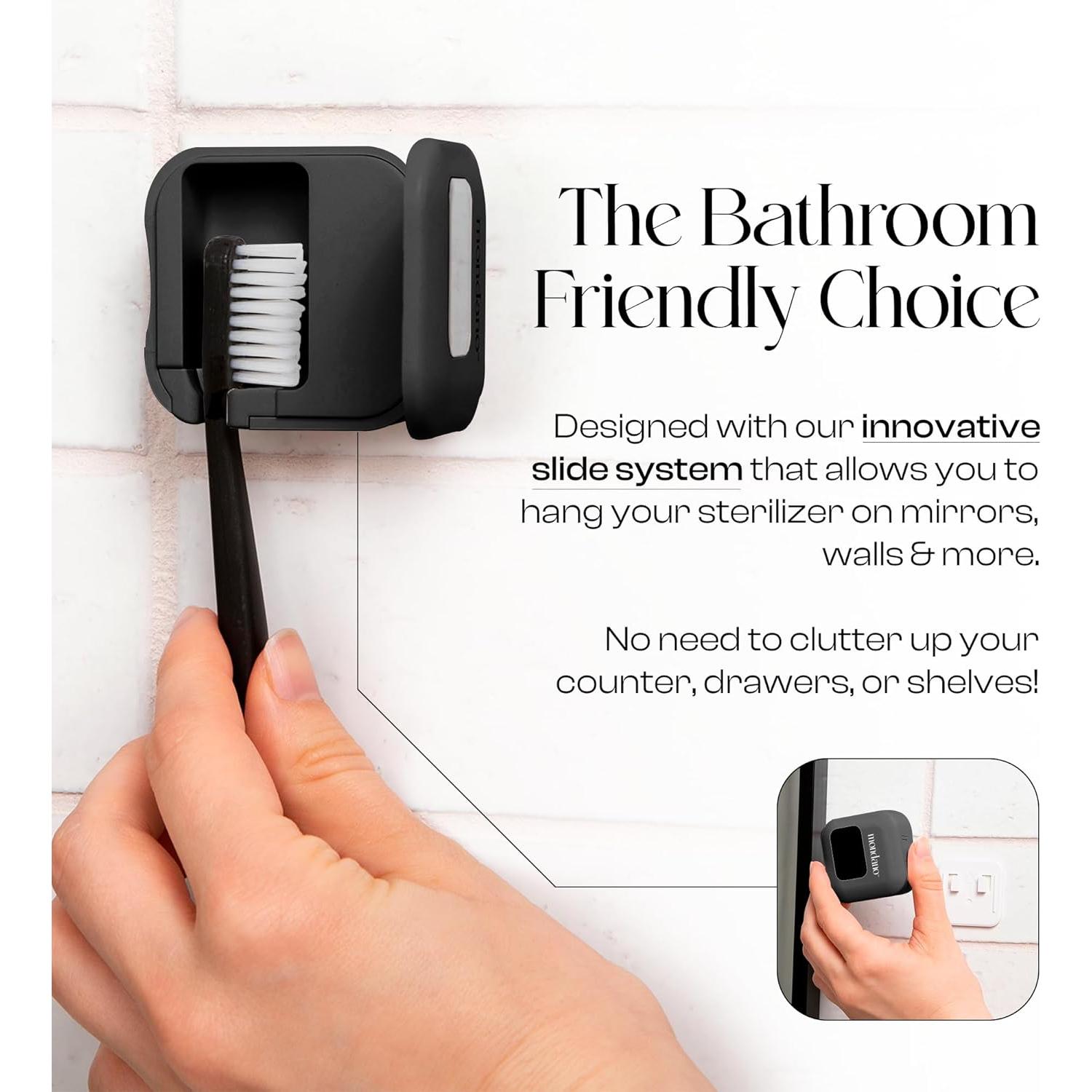 Desinfectante UV-C Mondano para Cepillo de Dientes - Negro