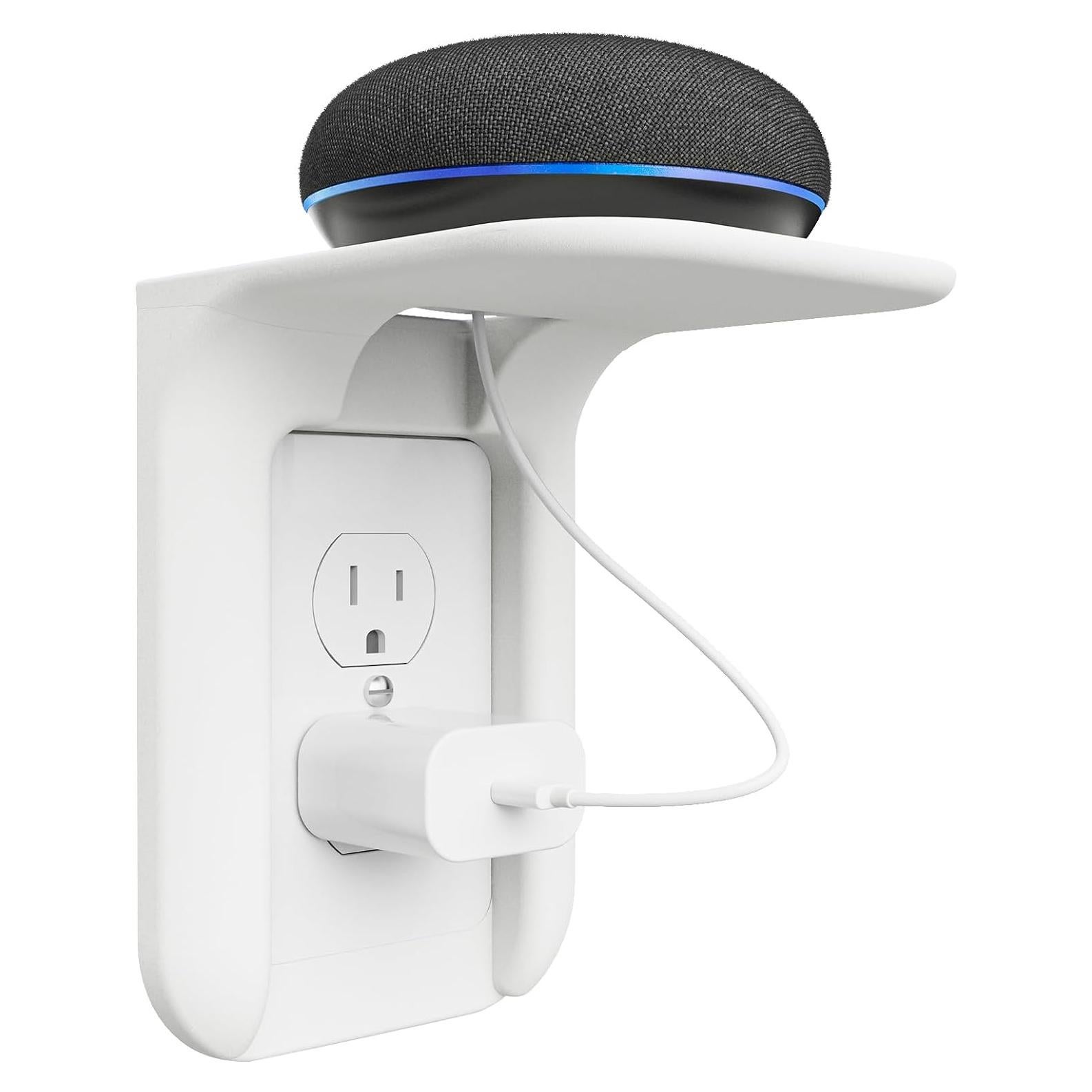 Soporte de Estante de Pared WALI OLS001-W Blanco 10 kg