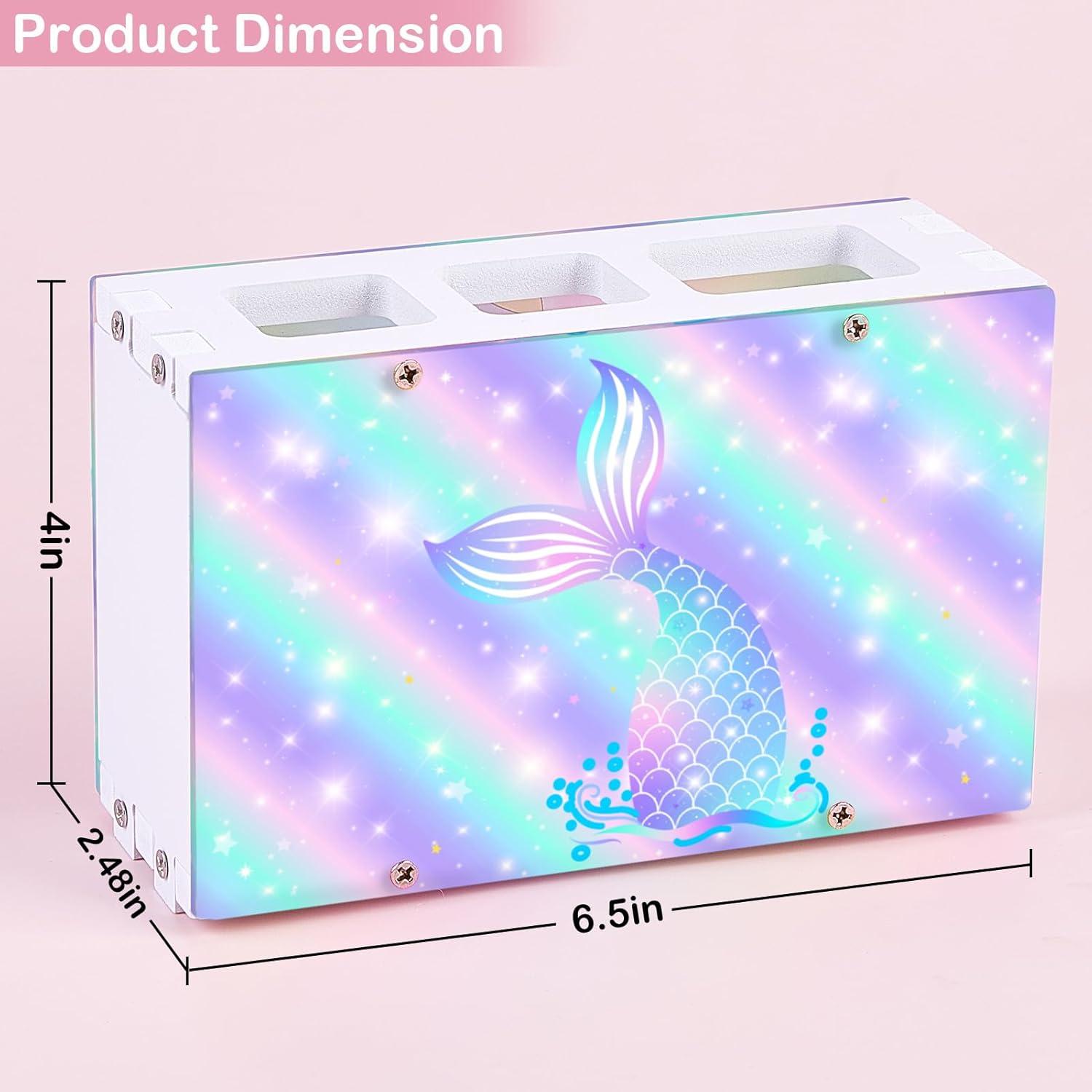 Soporte para Cepillos de Dientes ICOSY Sirena 3 Ranuras