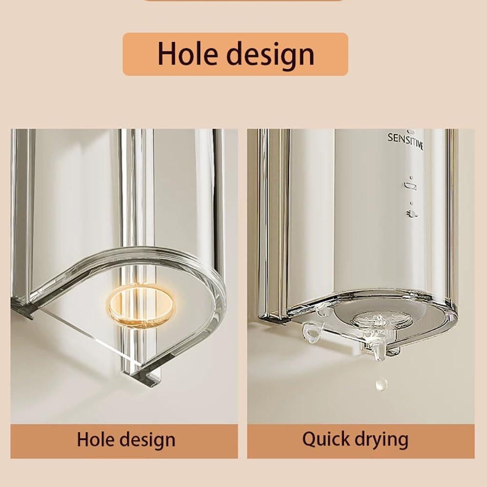 Soporte de Cepillo de Dientes Kgtee Montaje en Pared 2Pcs