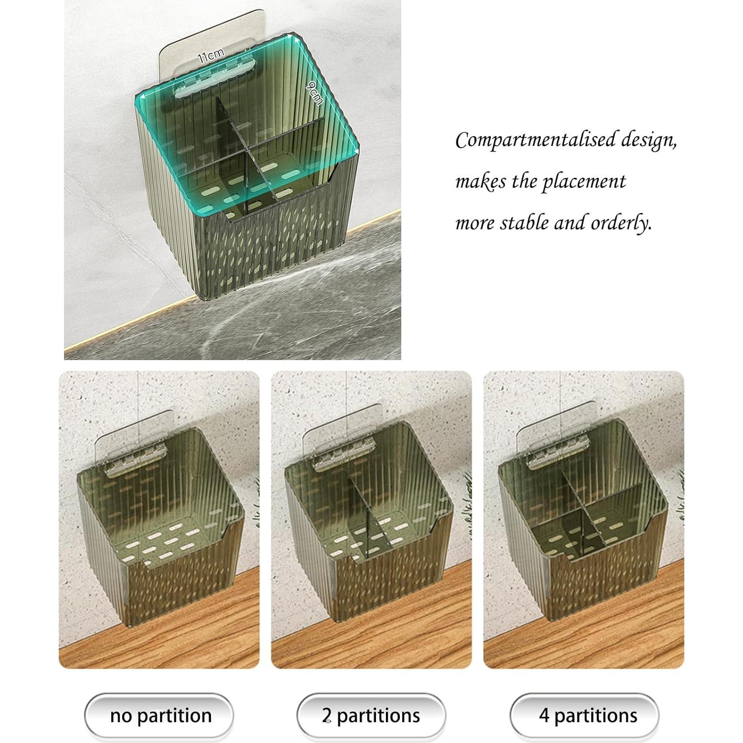 Juego de 2 Cestas Organizadoras Lae Nuvole 11x9x11.5cm