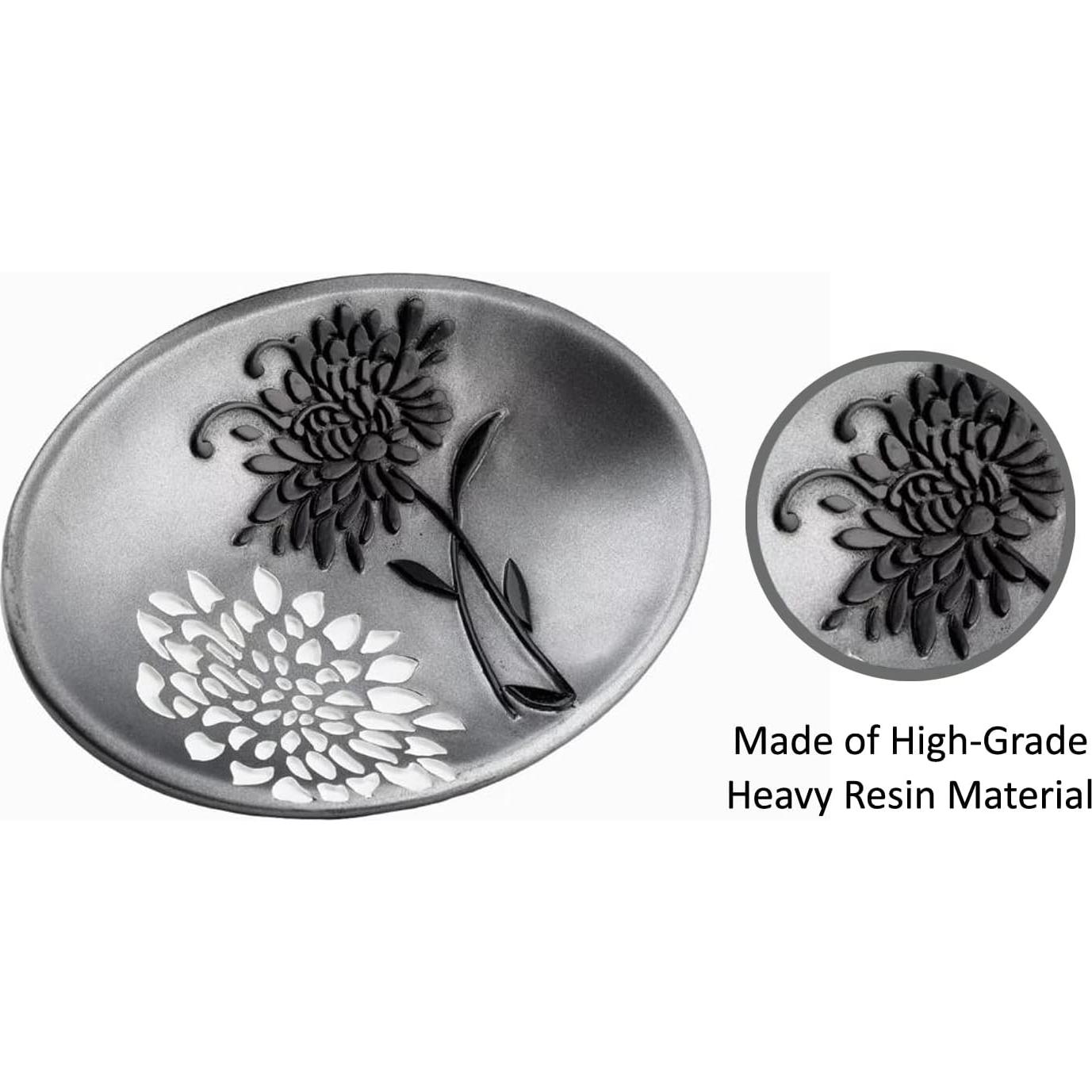 Conjunto de Accesorios de Baño Zahari Home 4 Piezas Gris