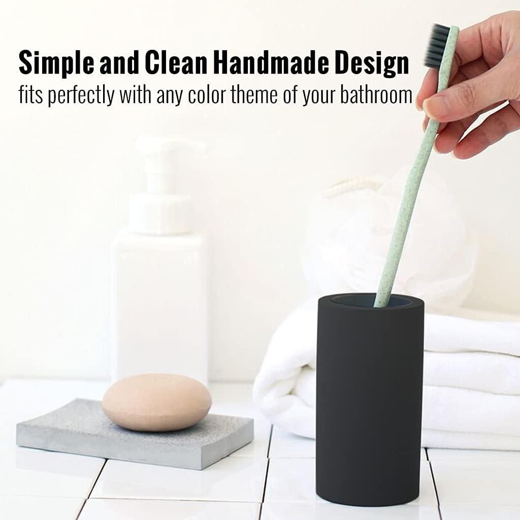 Soporte para Cepillo de Dientes GRUISE Negro Diatomita