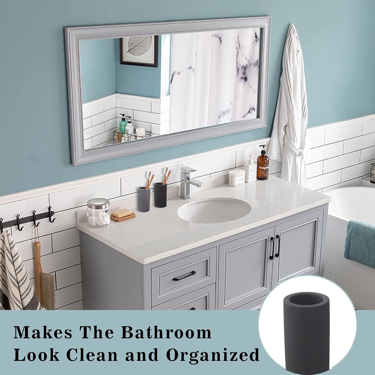 Soporte para Cepillo de Dientes GRUISE Negro Diatomita