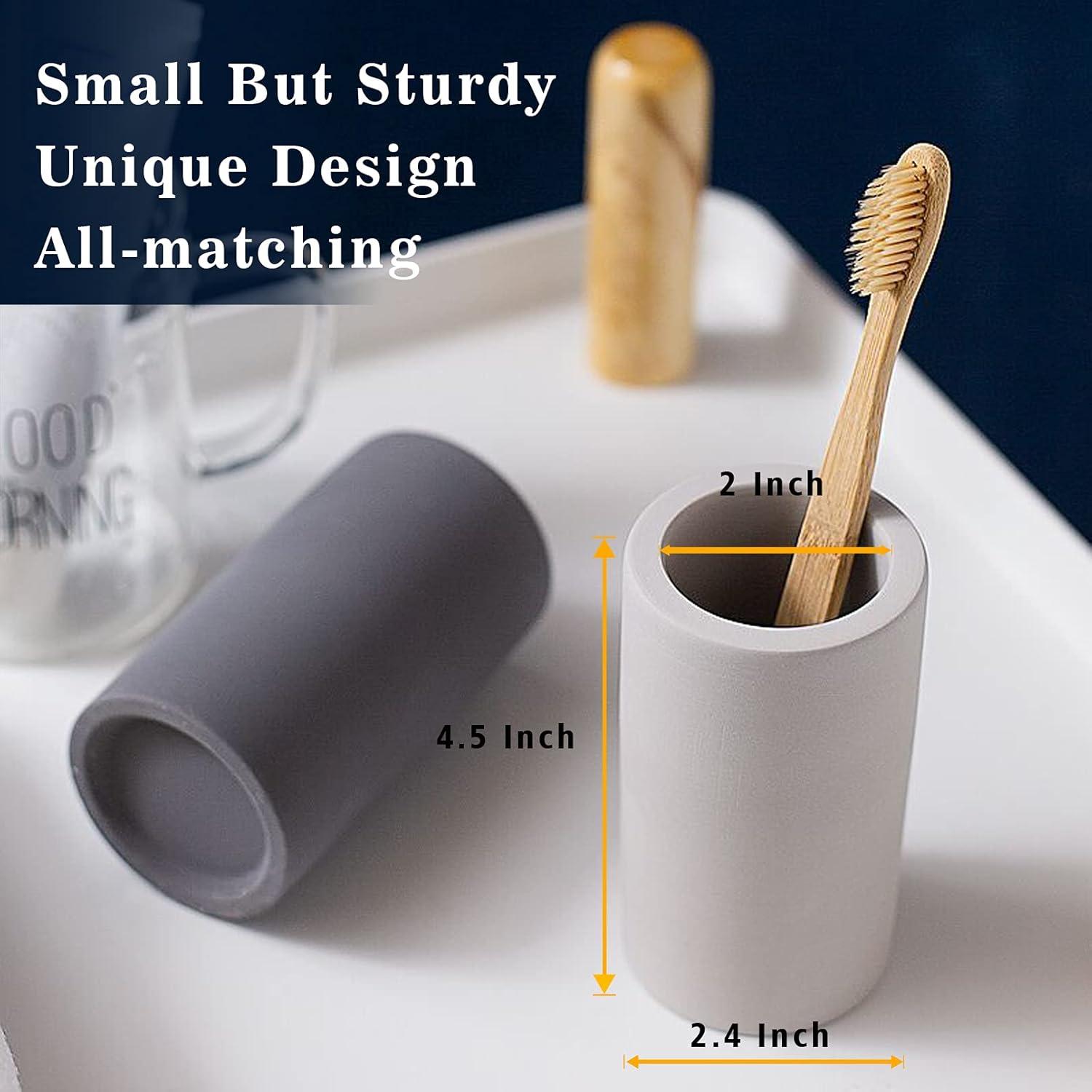 Soporte para Cepillo de Dientes GRUISE Negro Diatomita