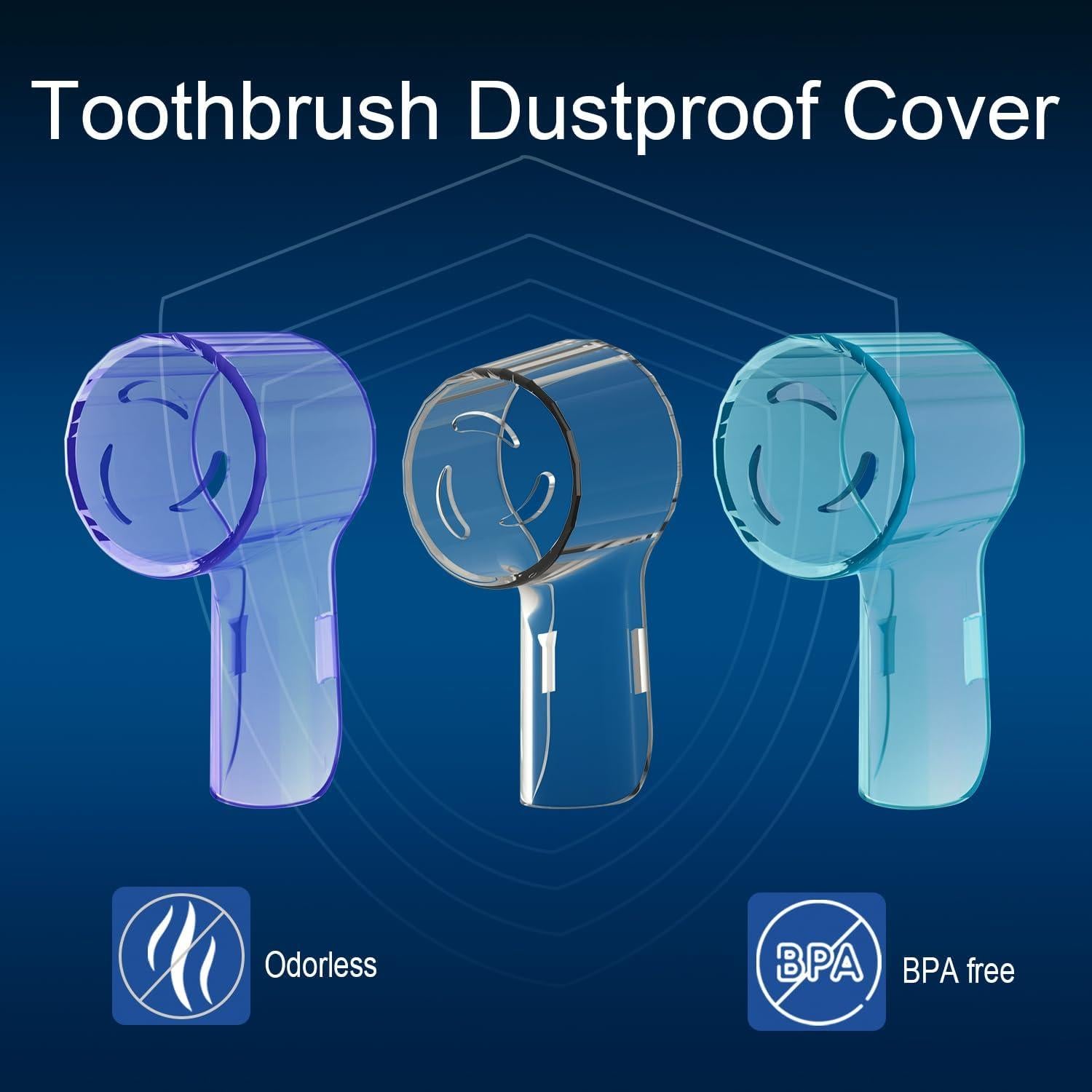 Cubiertas Protectores para Cepillos Oral-B HSYTEK 6 Piezas