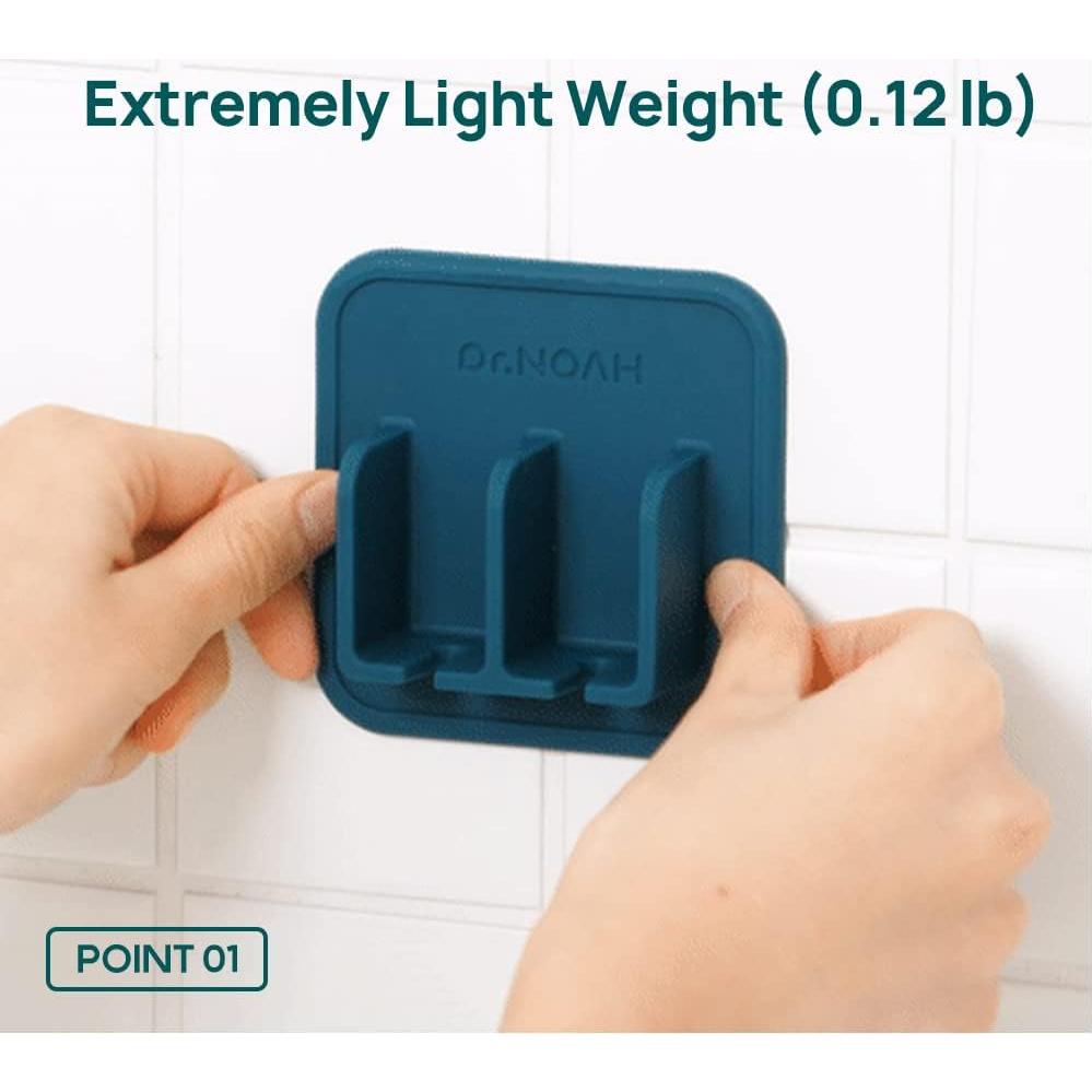 Soporte de Cepillo de Dientes Montaje en Pared Dr.NOAH Beige