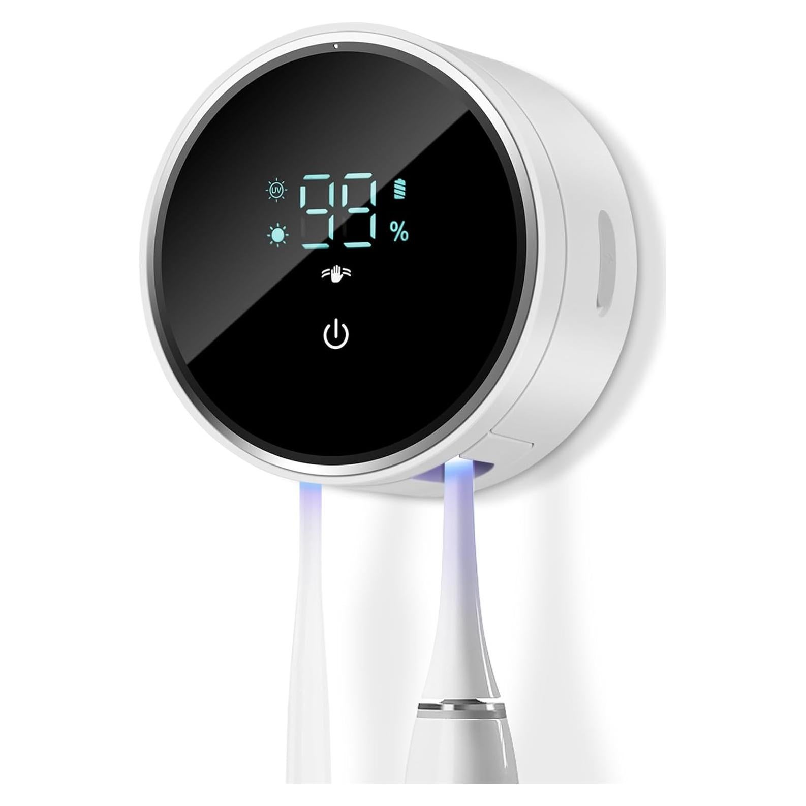 Soporte Limpiador de Cepillos de Dientes Keledz X131Z Blanco