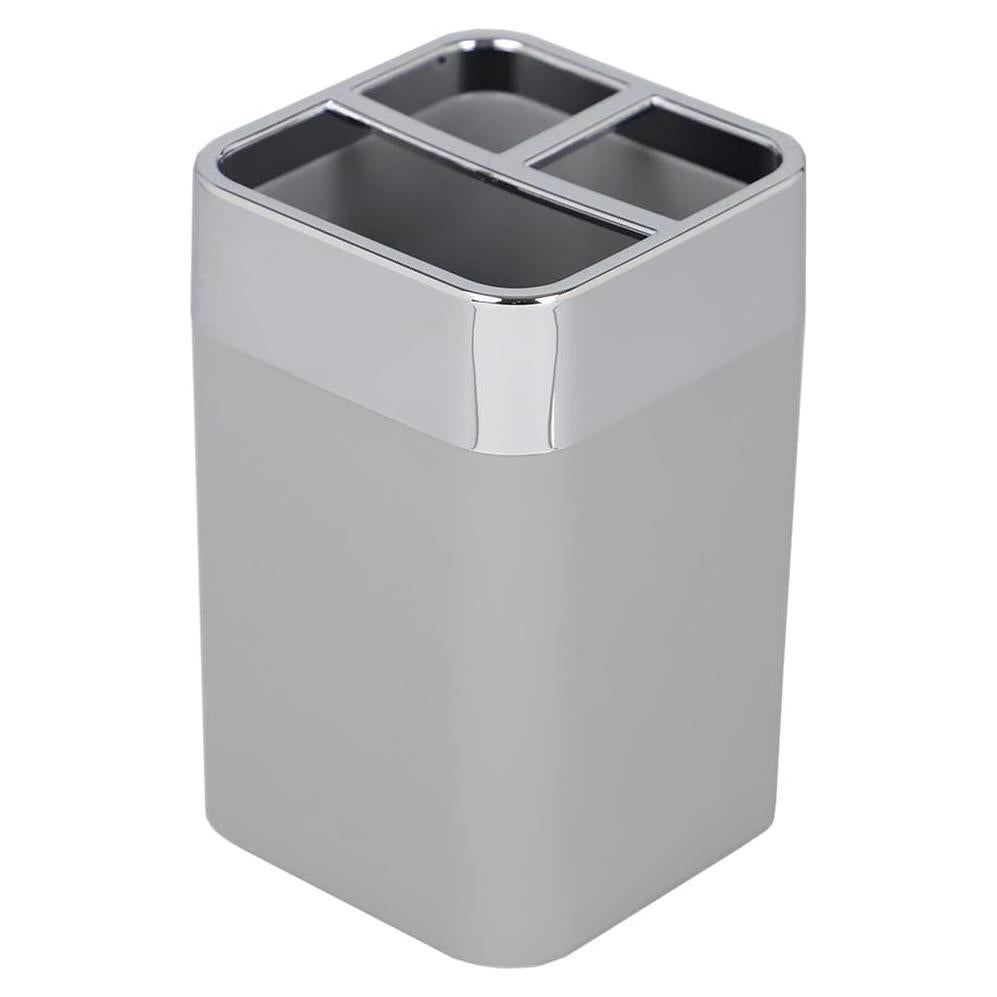 Soporte para Cepillos de Dientes Home Basics TH35007 Gris