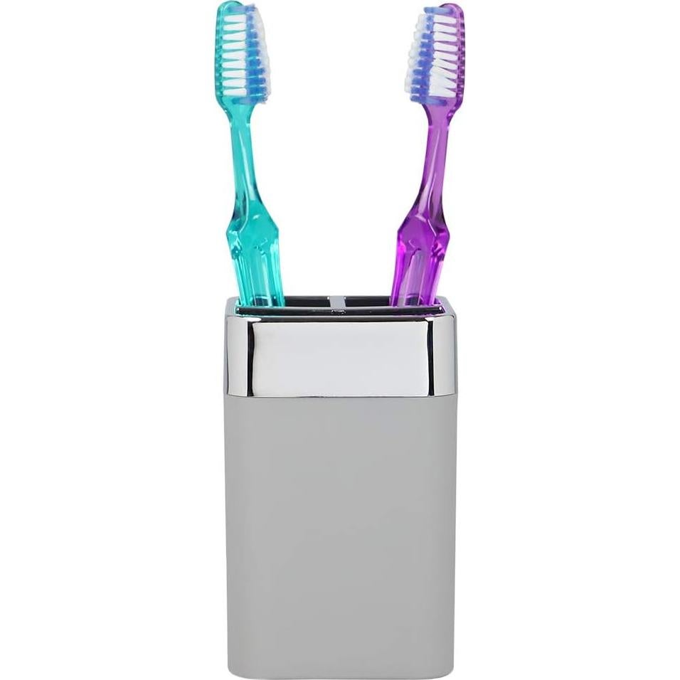 Soporte para Cepillos de Dientes Home Basics TH35007 Gris