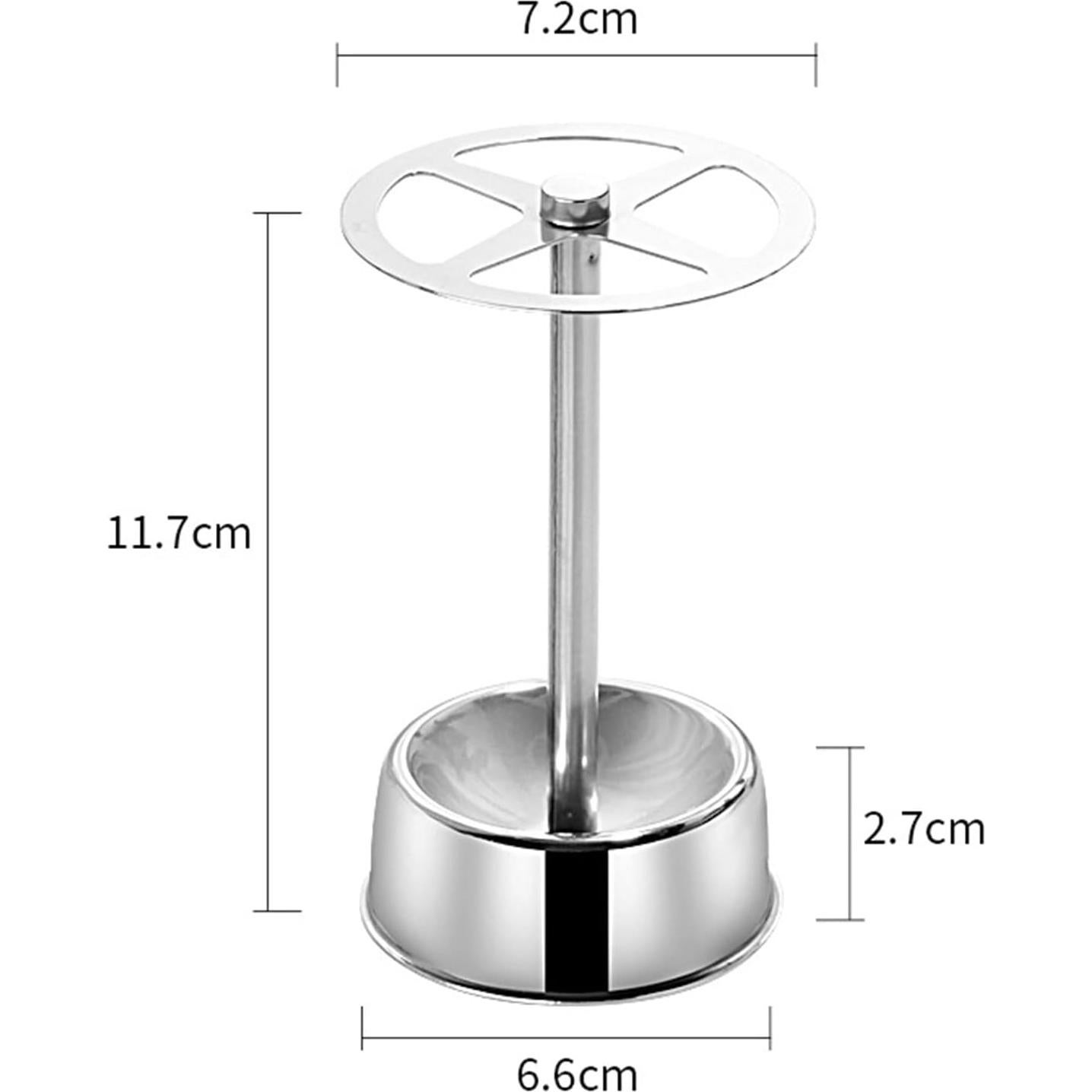 Soporte de Cepillos de Dientes Acero Inoxidable HERCHR 6 Compartimentos