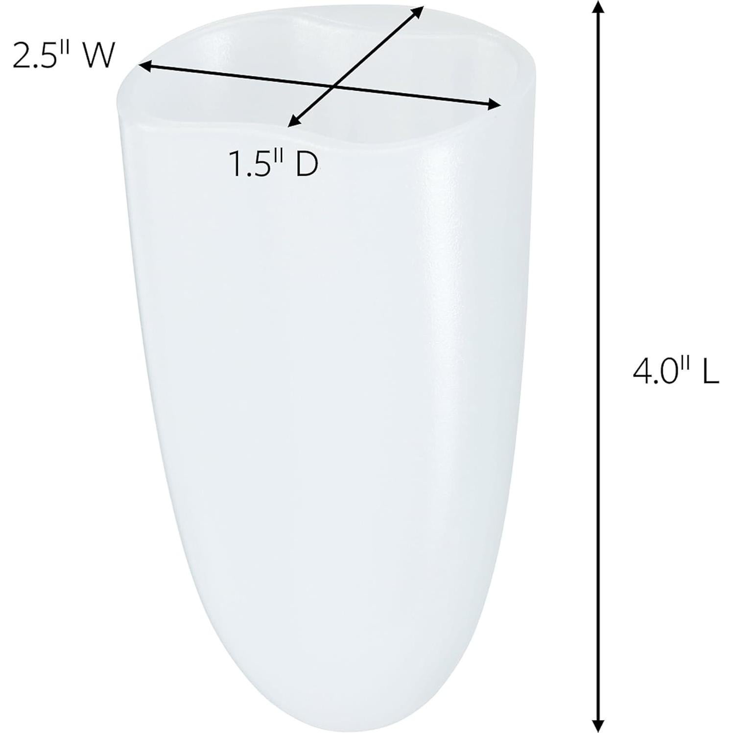 Soporte para Afeitar Command, Transparente Esmerilado, 1 Soporte