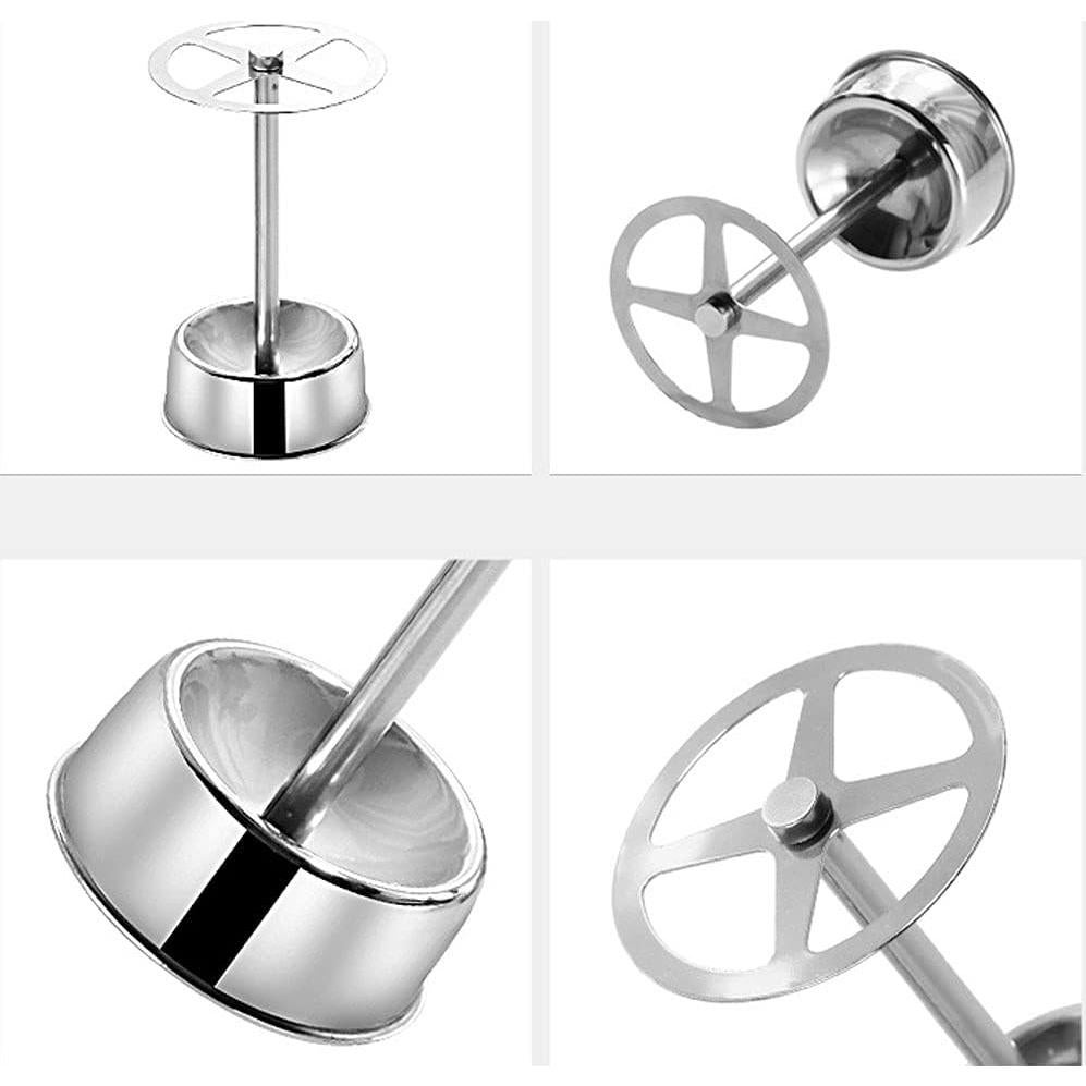 Soporte para Cepillos de Dientes Teensery Acero Inoxidable 4 Ranuras