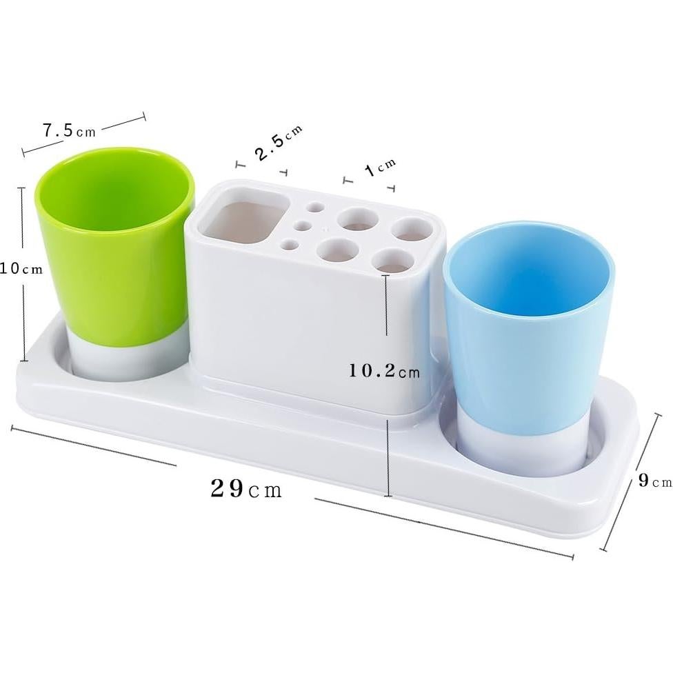 Organizador de Baño Eslite para Cepillos y Pasta de Dientes