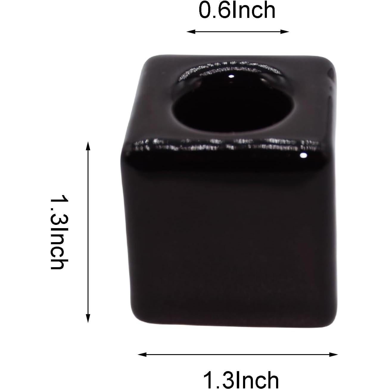 Juego de 2 Soportes de Cerámica para Cepillos YEMCHI