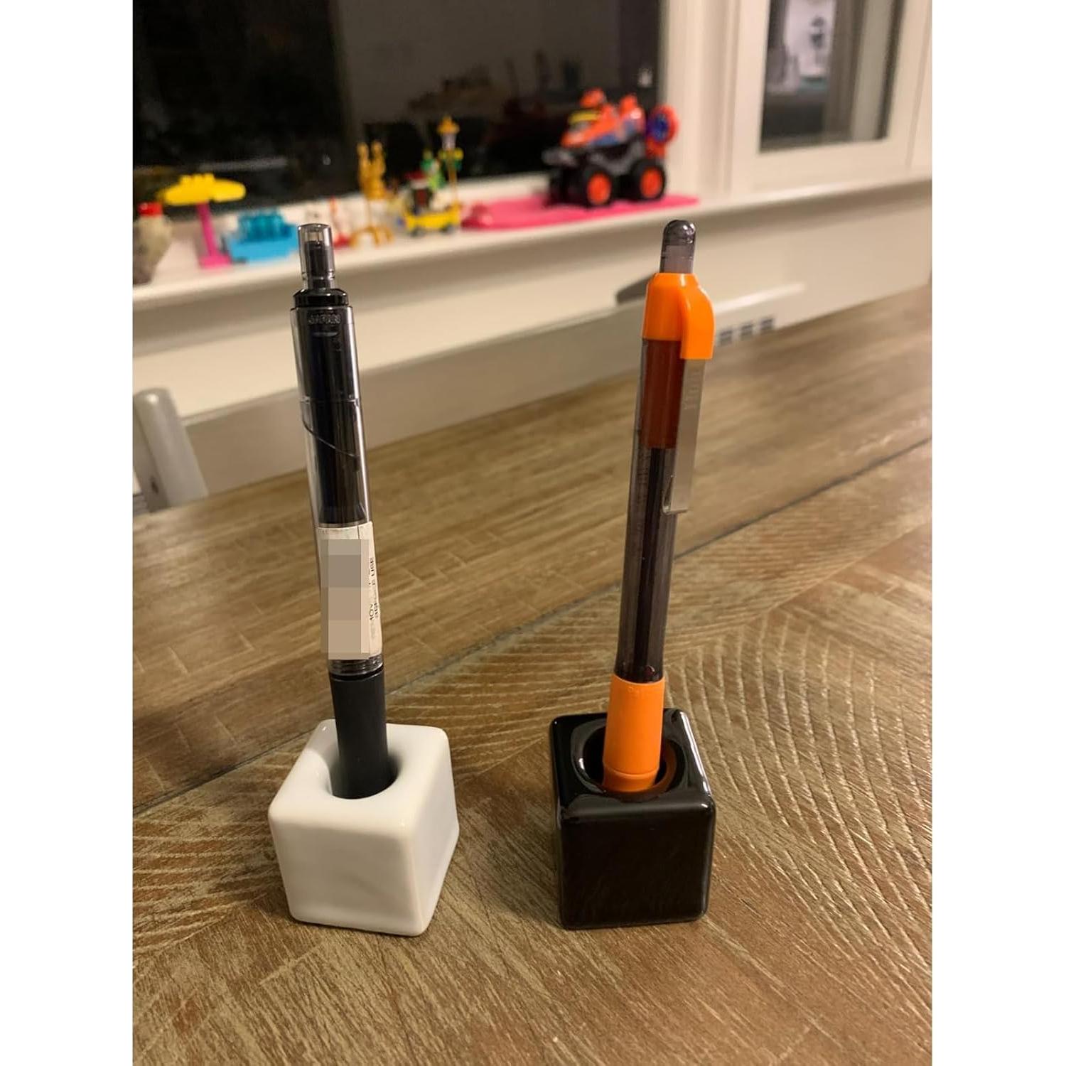 Juego de 2 Soportes de Cerámica para Cepillos YEMCHI