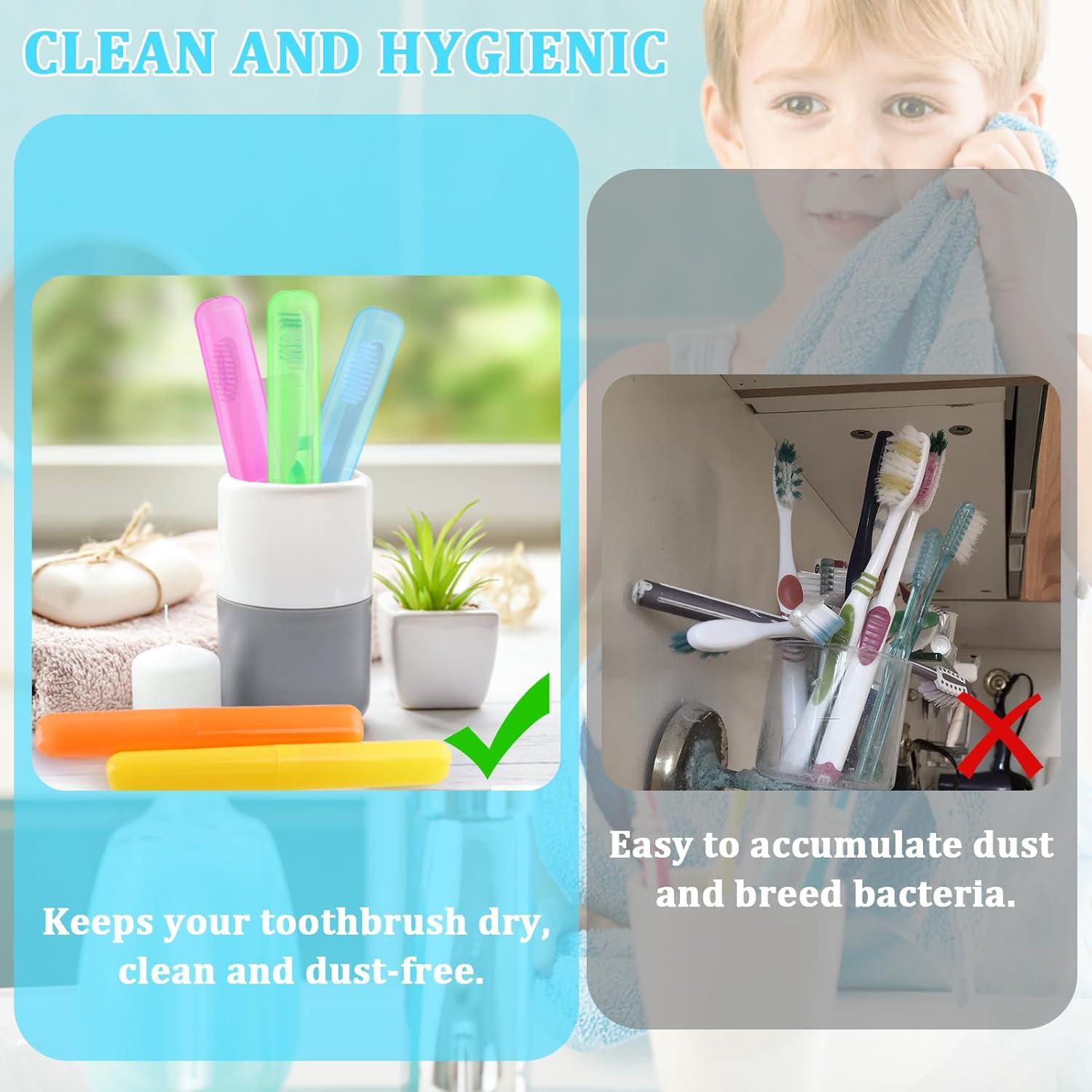 Soporte para Cepillos de Dientes SIKEMAY 50 Piezas Multicolor