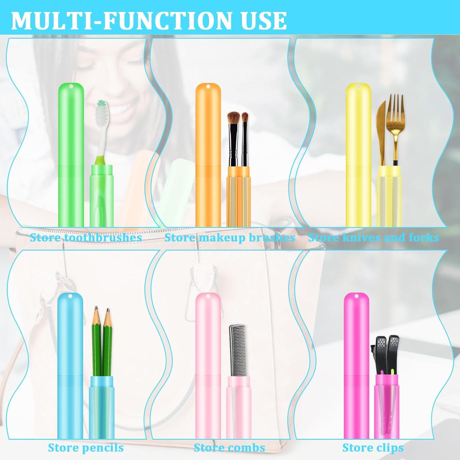 Soporte para Cepillos de Dientes SIKEMAY 50 Piezas Multicolor