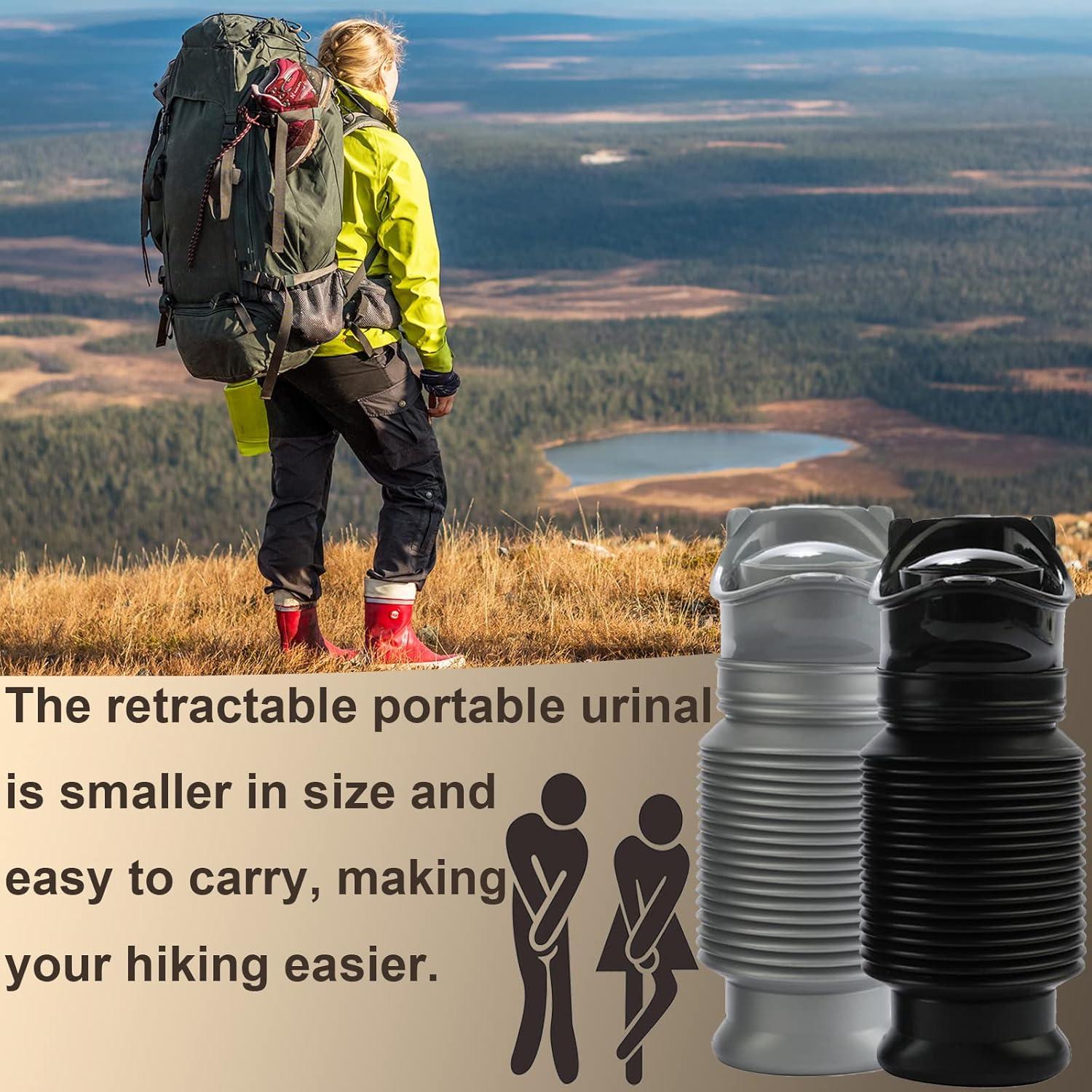 Orinal Plegable Portátil Lpluziyyds 750ml para Camping