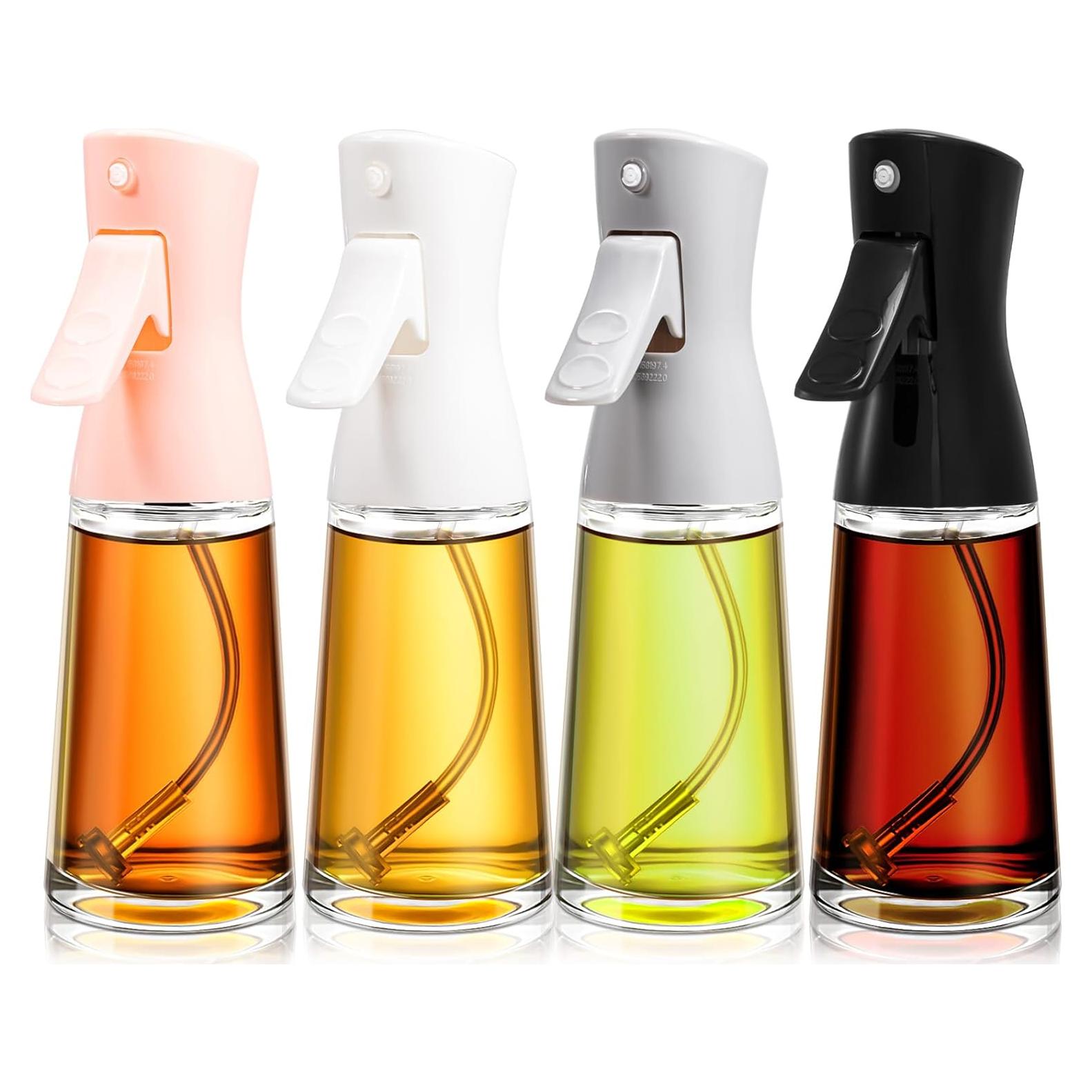 Juego de 4 Pulverizadores de Aceite Lallisa 180 ml Vidrio