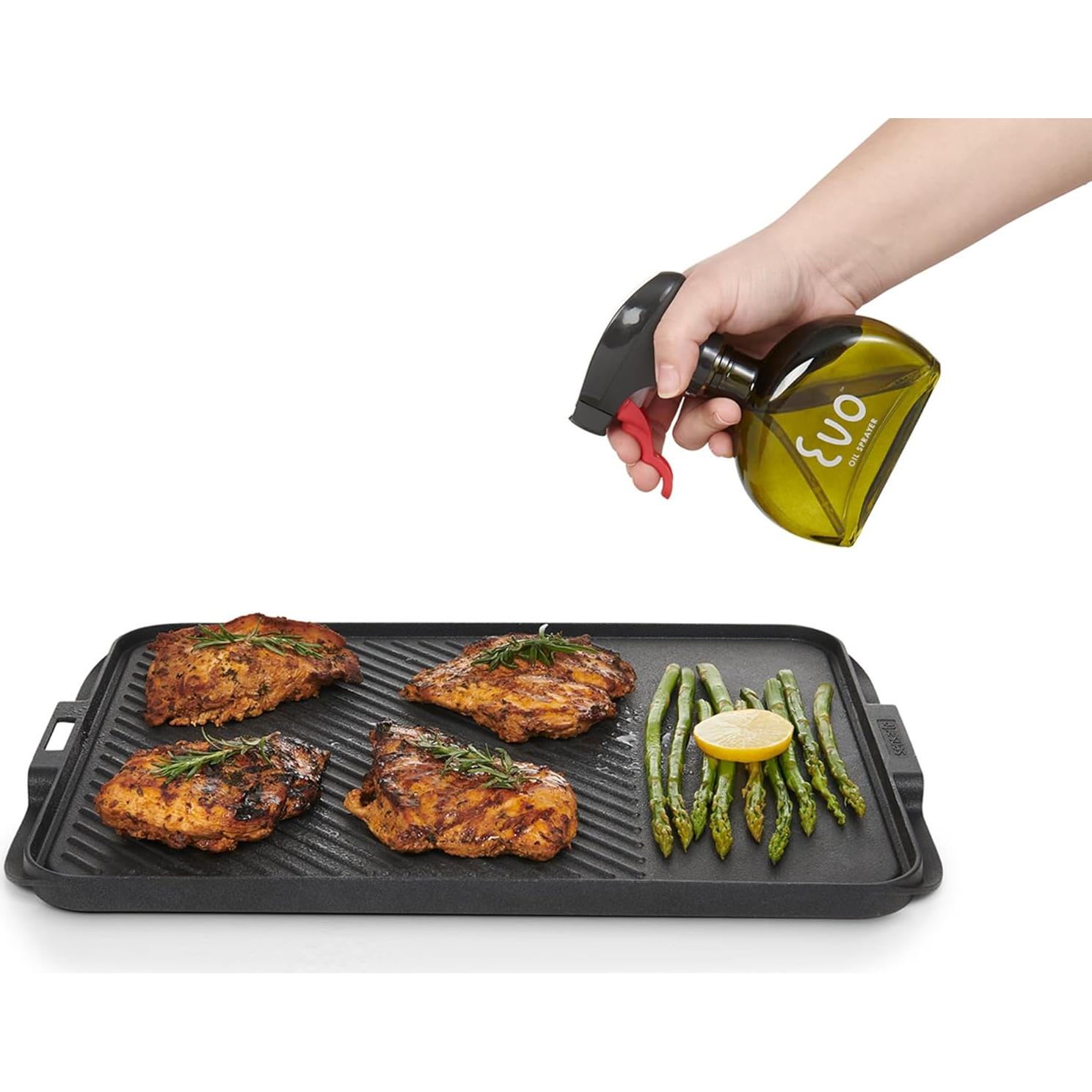 Rociador de Aceite Evo Verde 170ml Reutilizable Sin Aerosol