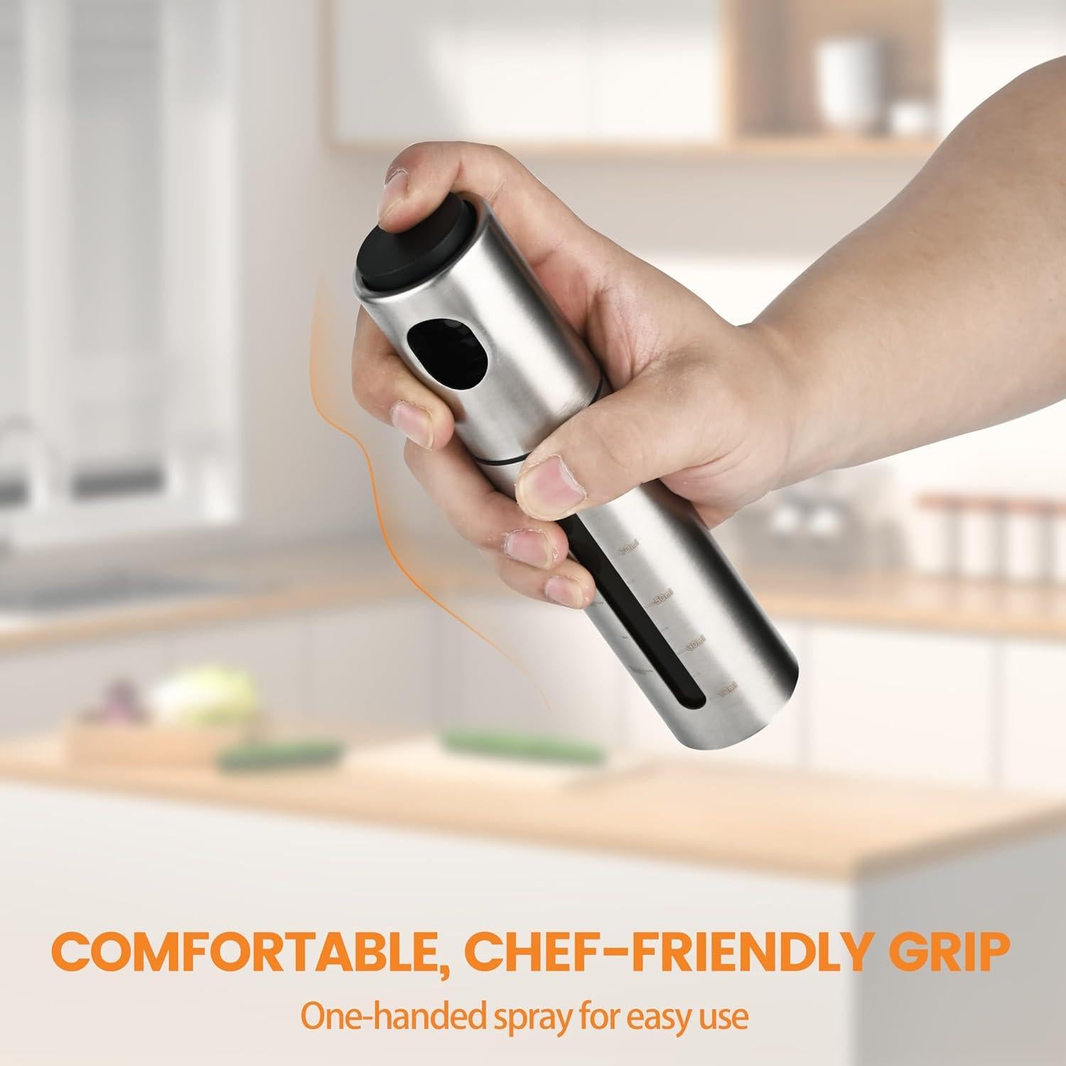 Botella Spray de Aceite 100ml BooMetCheer Acero Inoxidable