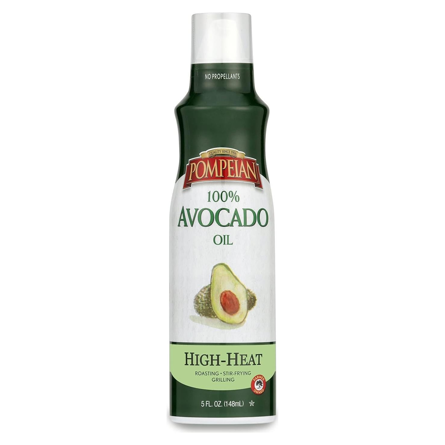 Spray de Cocina Aceite de Aguacate Pompeian 148 ml Sin Gluten