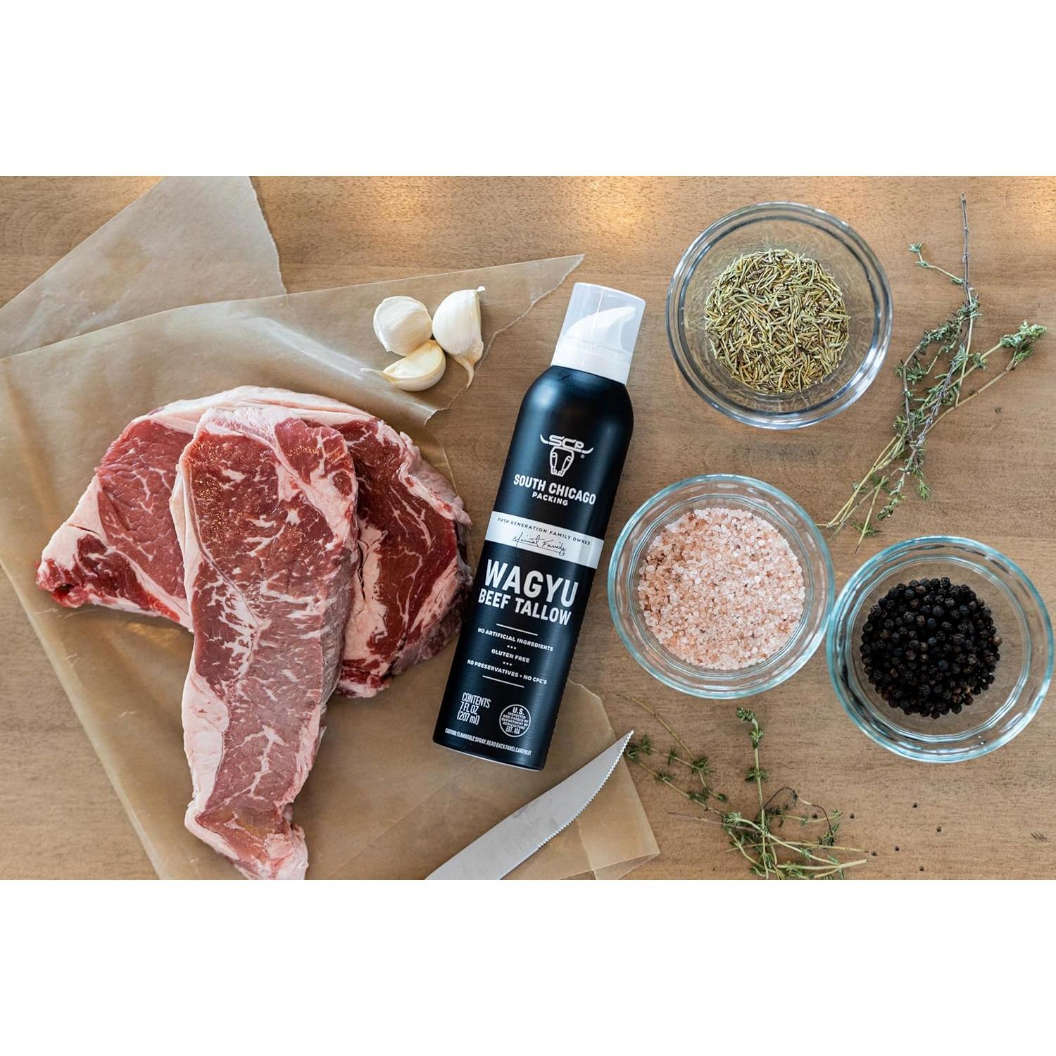 Spray de Grasa de Res Wagyu South Chicago Packing 207 ml