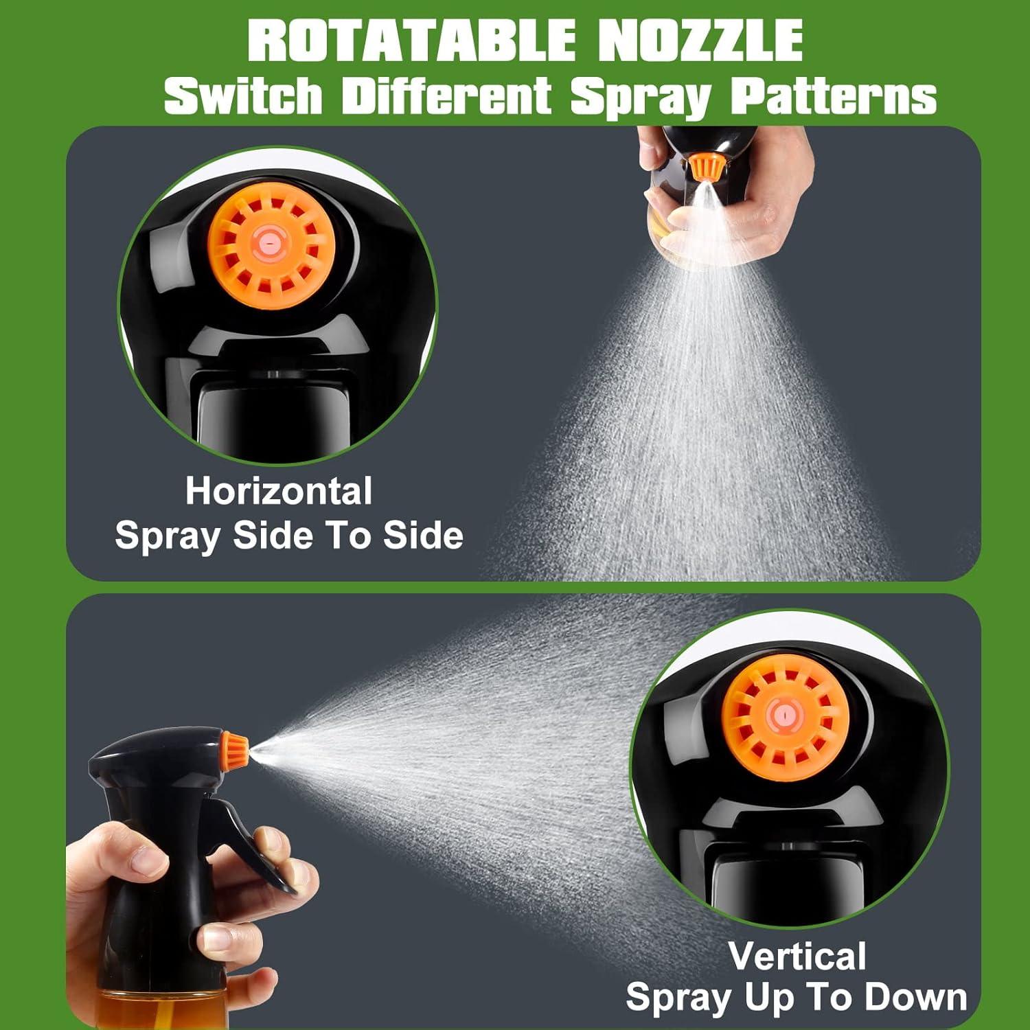 Rociador de Aceite MUOOMU 200ml Multiusos Negro