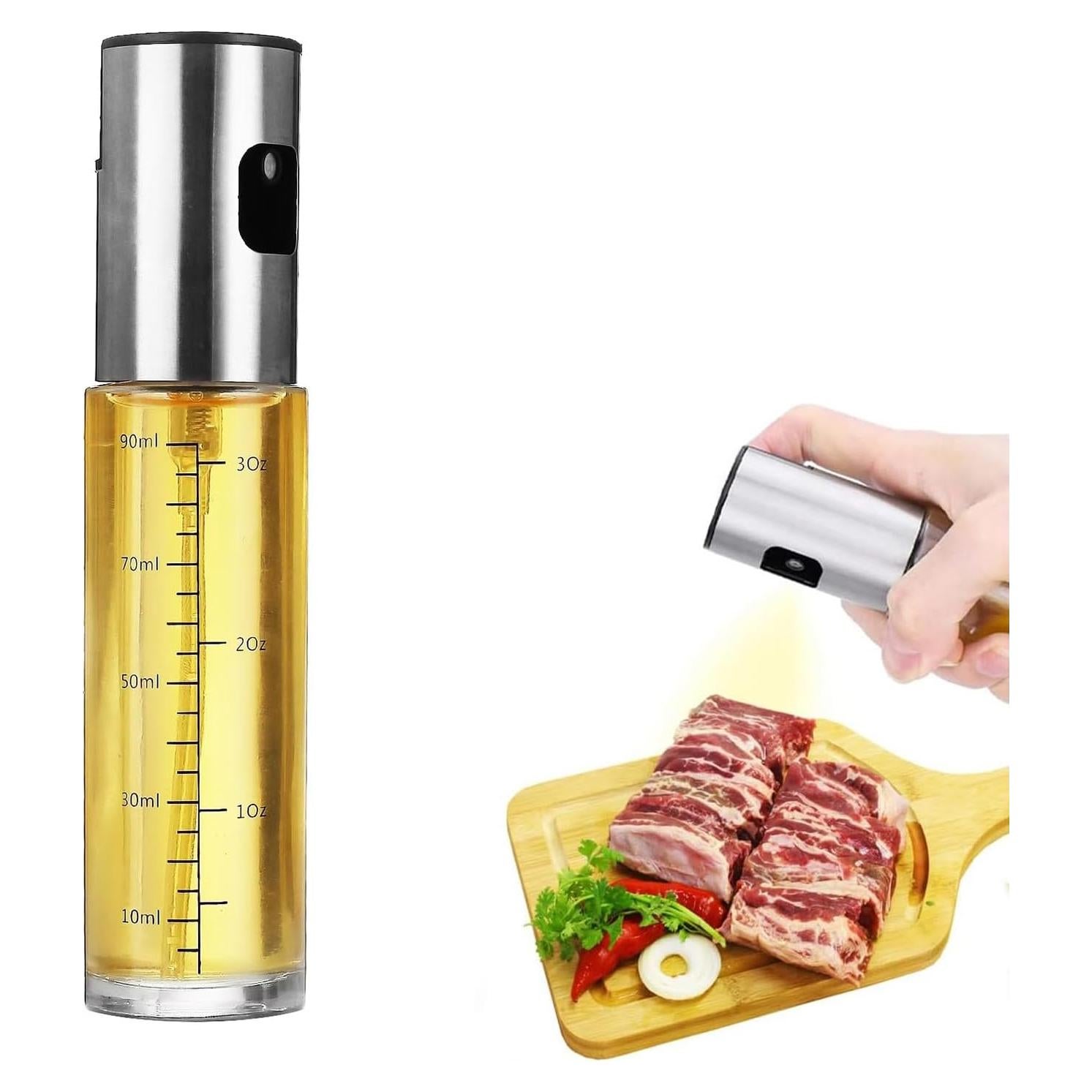 Pulverizador de Aceite Necopure 100ml Vidrio Antideslizante