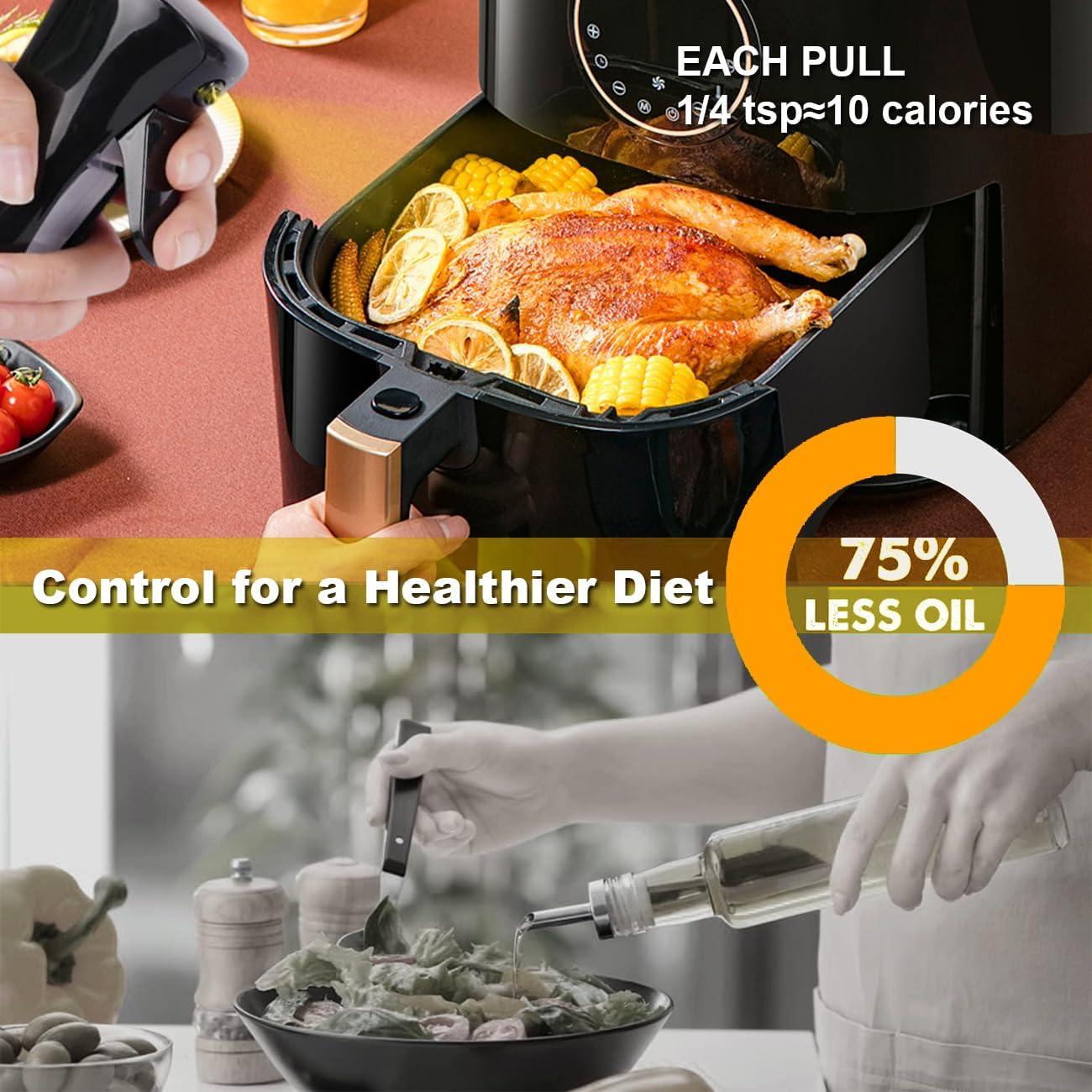 Rociador de Aceite BLYPHOO 220ml Vidrio A Prueba de Fugas